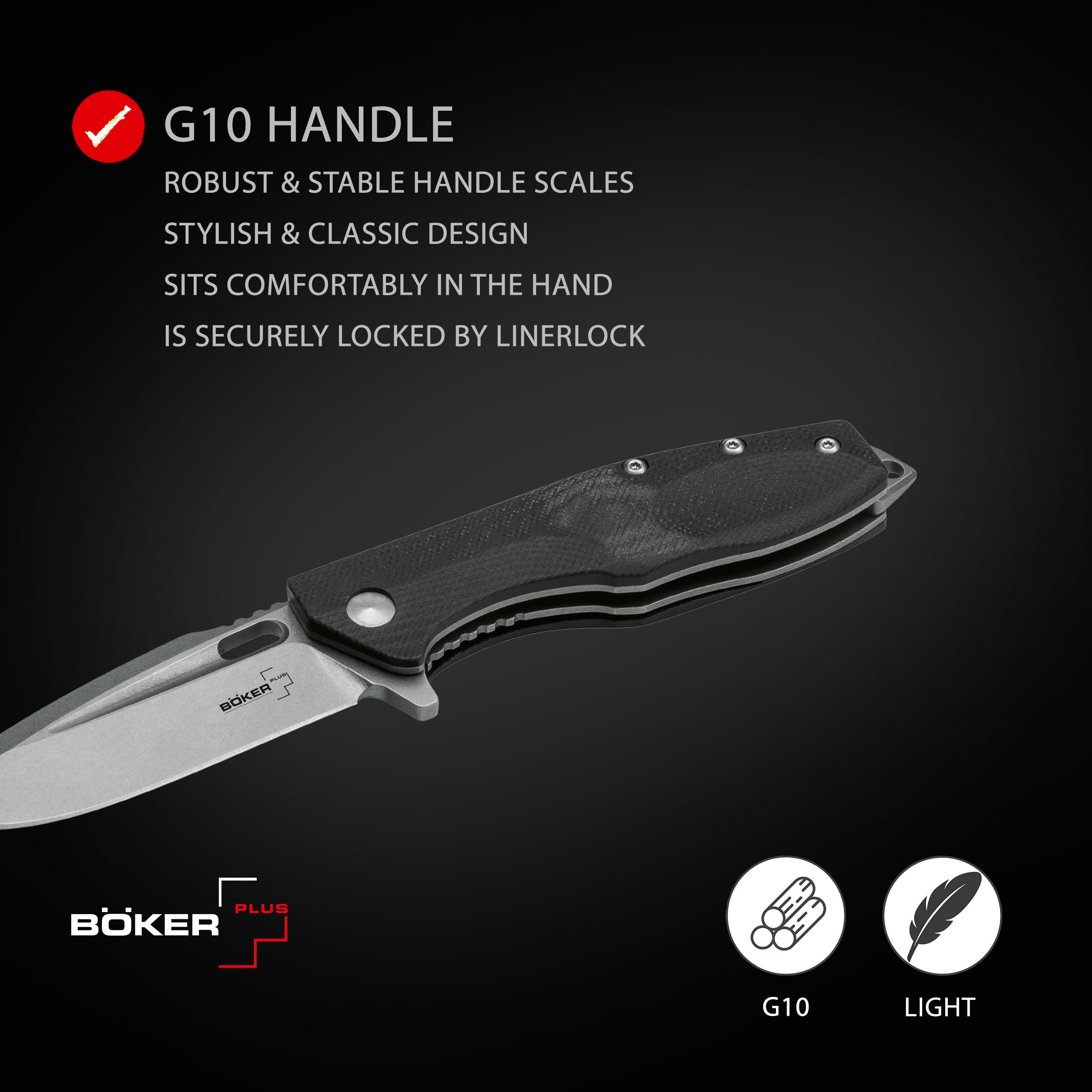 Boker Plus Mini Caracal Linerlock 6