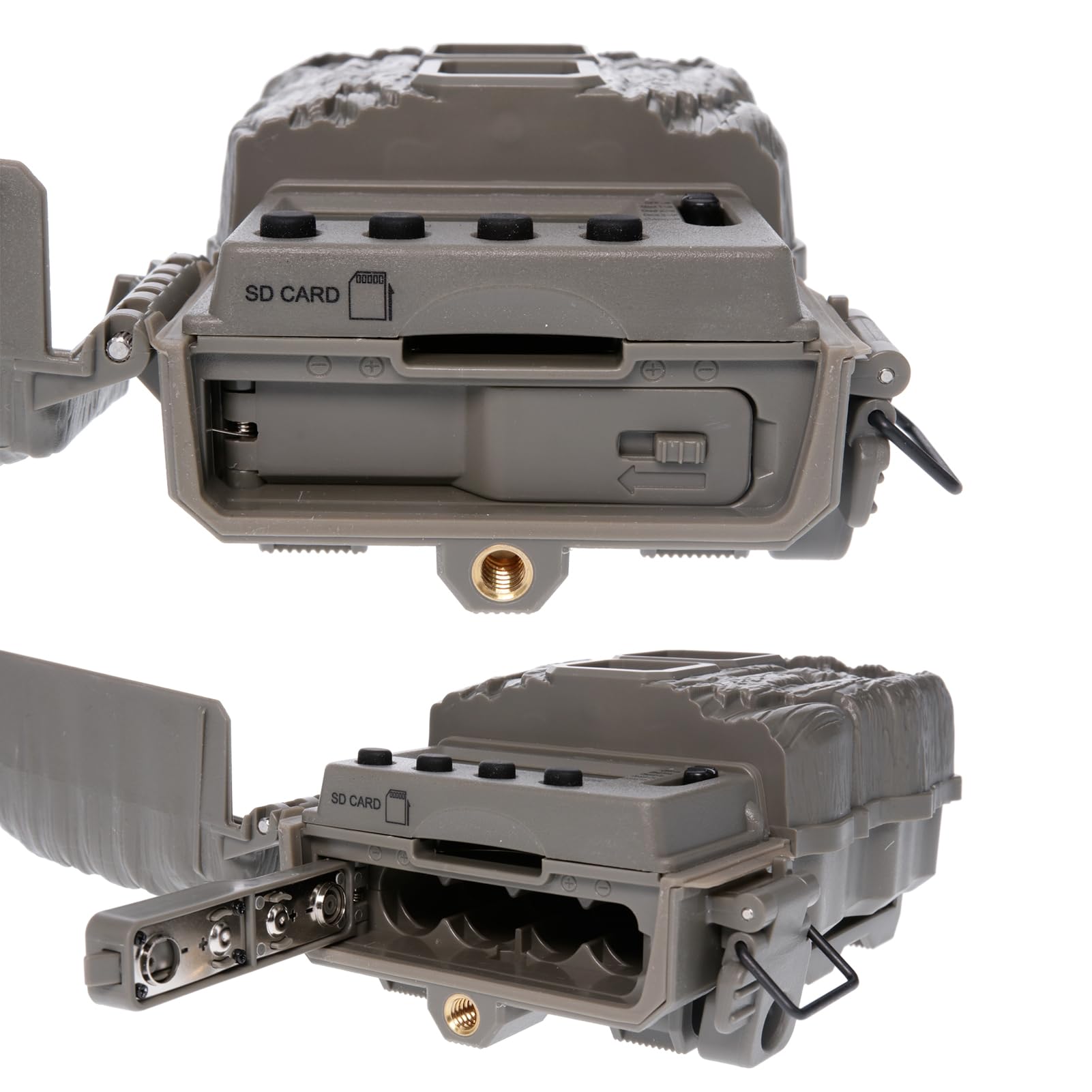 Stealth Cam QS20 20MP Photo & 720P Video at 30FPS 0.8 Sec Trigger Speed 80Ft Detection & IR Range Compact Hunting Trail Camera, 32GB SD Card Supported 5