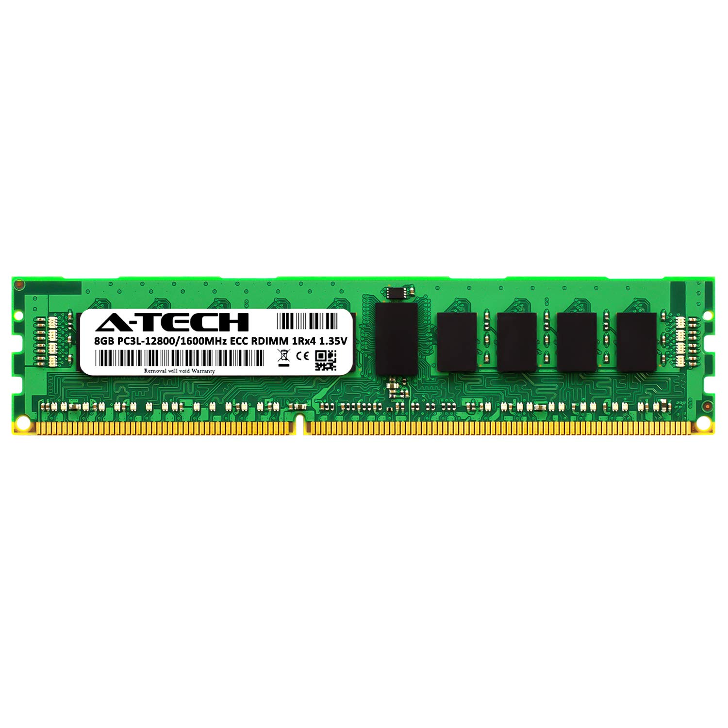 A-Tech 8GB for Lenovo ThinkServer RD540 (1 x 8GB) PC3-12800 (DDR3-1600) ECC Registered RDIMM 240-Pin 1Rx4 1.35V Server Memory RAM