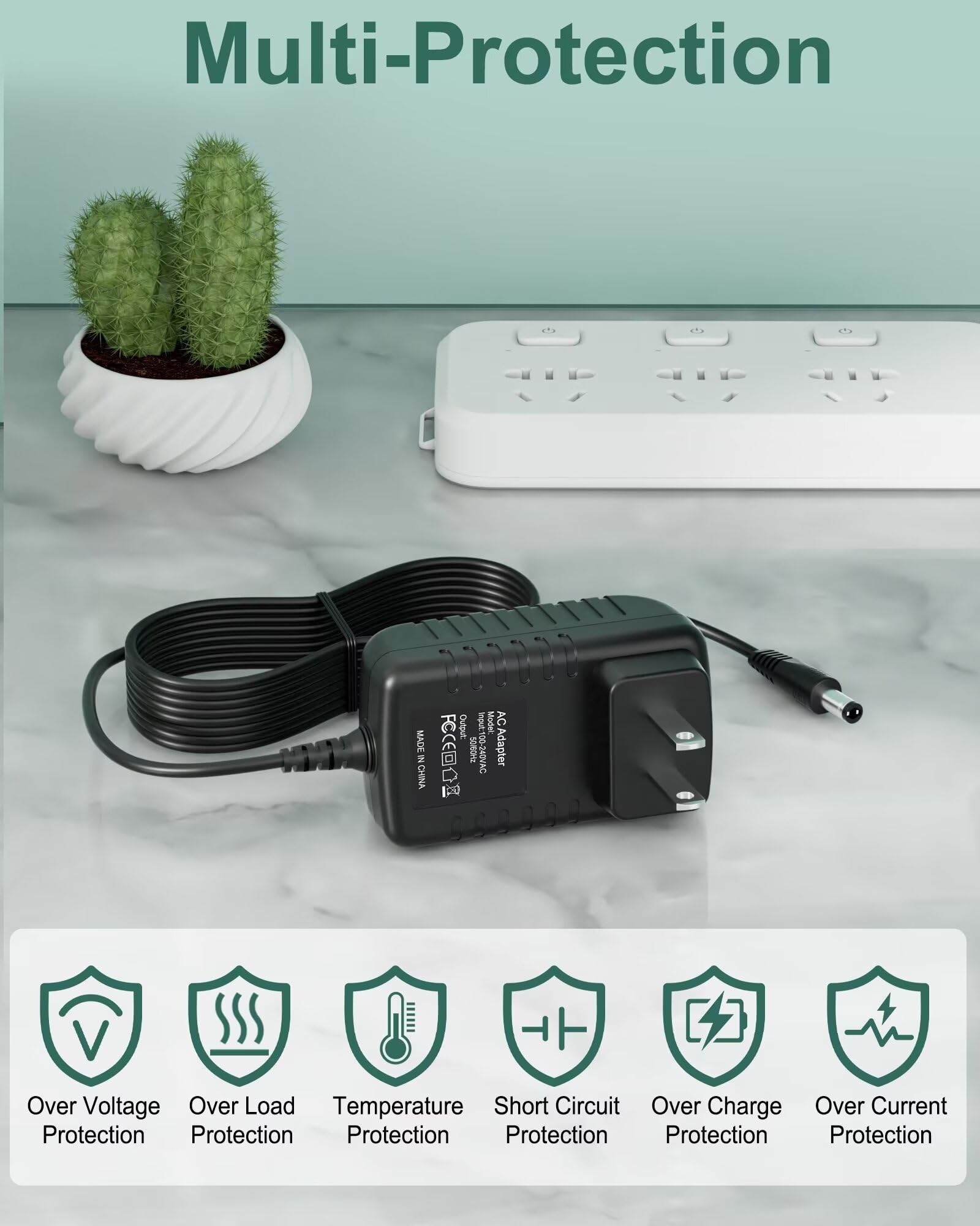 TXLYDYH 15V 1A AC Adapter Compatible with Century Solar ESA26 Truck PAC ES1224 Jump Starter Booster 3