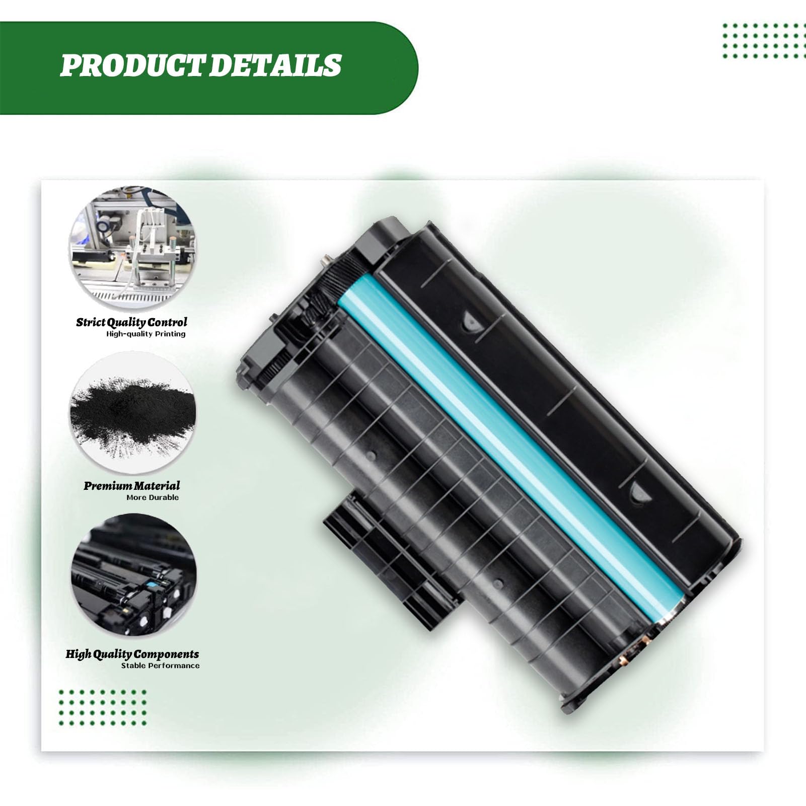 PUCIO 407258 SP-201HA High Capacity Toner Cartridge Compatible for Ricoh SP201N SP201Nw SP203S SP204SF SP204SFN SP204SFNw SP204SN SP211 SP211SF SP211SU Printers 1 Pack 5