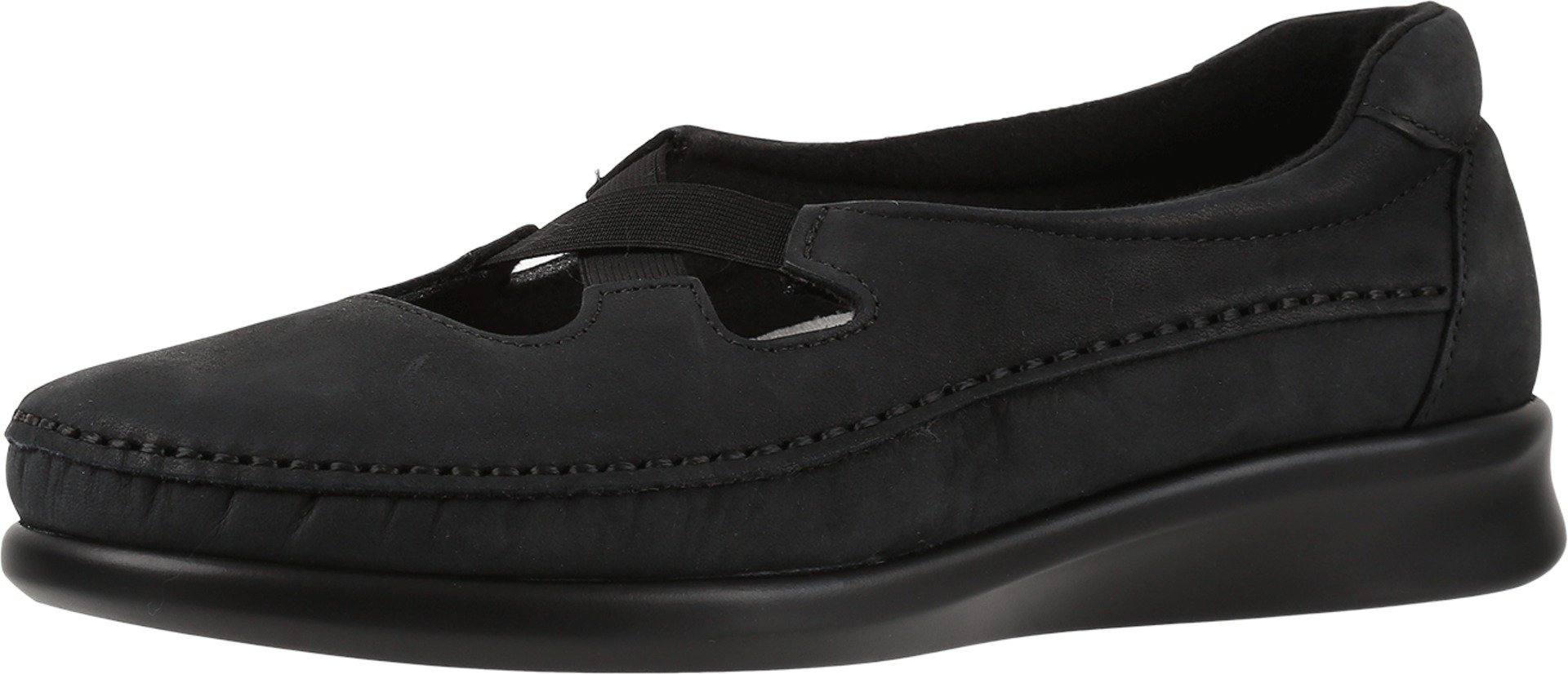 SAS Crissy Slip On Comfort Loafer Nero 8 N - Narrow (AA) 1