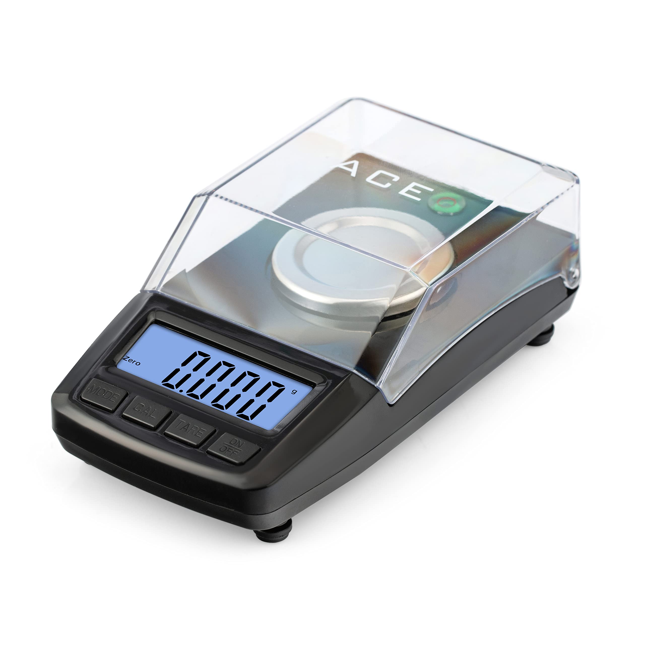 Ace Multipurpose Electronic Digital Weighing scale for Diamond Jewellery Ornaments, Industry, Chemicals, Business purpose Capacity 50G 1mg 6