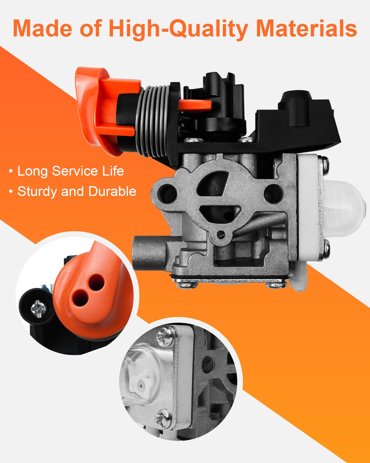 Carburetor Fit for Stihl HL94 FS94 HL 94 FS 94 HL91 HL92 KM94 SP92 Brushcutter String Trimmer, Replace 4149 120 0602 4149-120-0602, Lawn Mower Carb Tune Up Kit 3