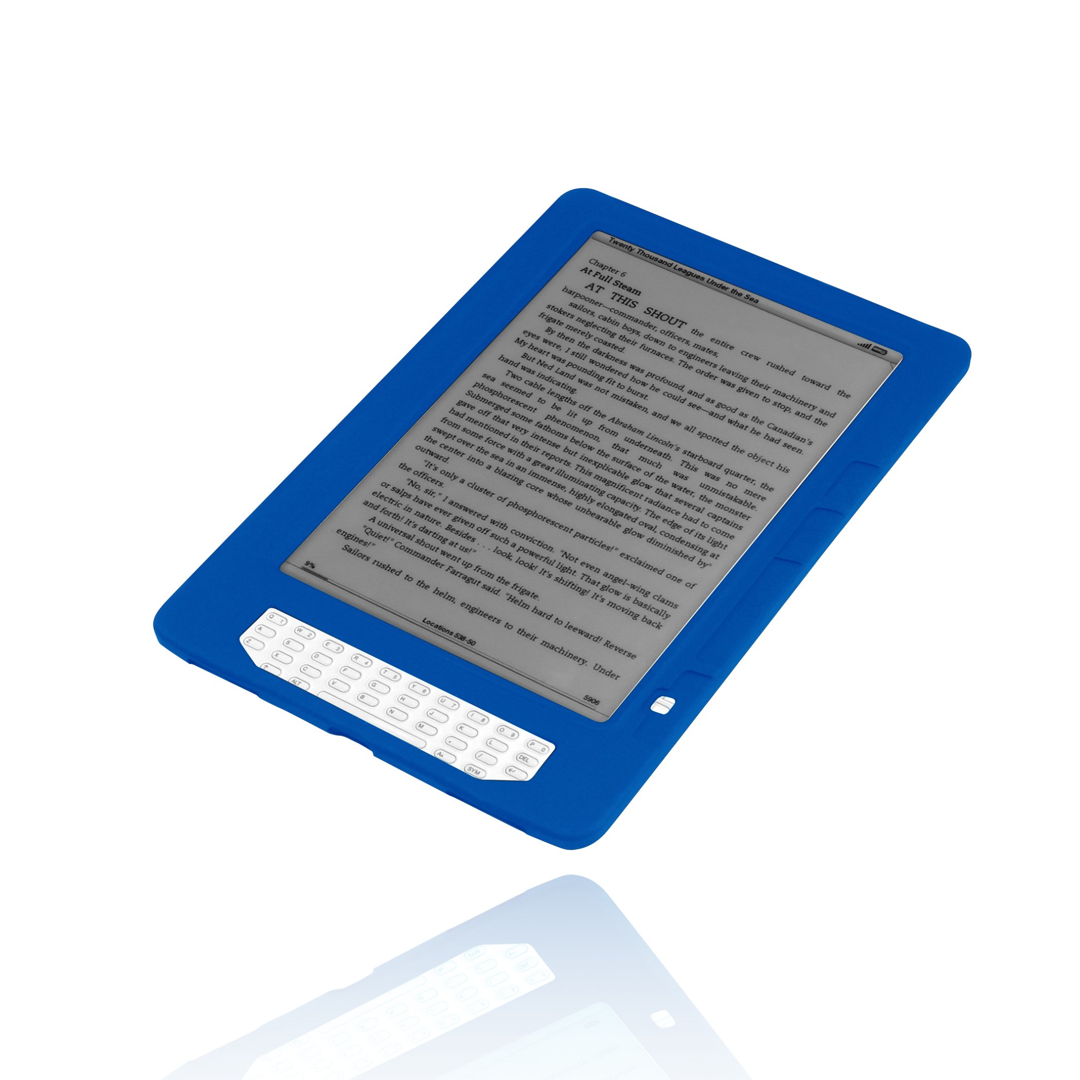 Incipio dermaSHOT Kindle DX Case (Fits 9.7" Display, Latest and 2nd Generation Kindles), Blue 1