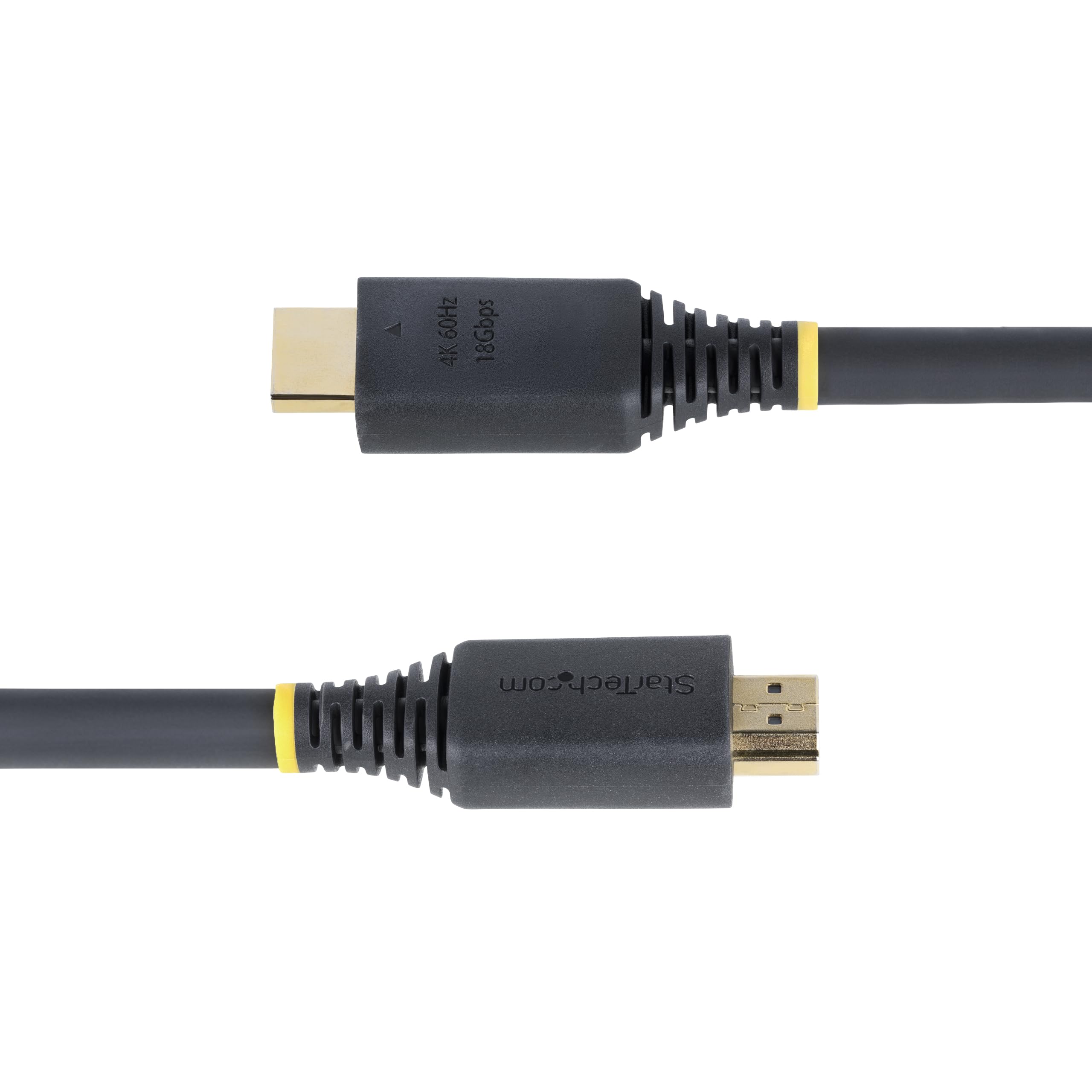 StarTech.com 50ft (15.2m) Active High Speed HDMI Cable, 4K 60Hz/1440p 144Hz, 18Gbps, UHD HDMI 2.0 Cord, TPE Jacket 5
