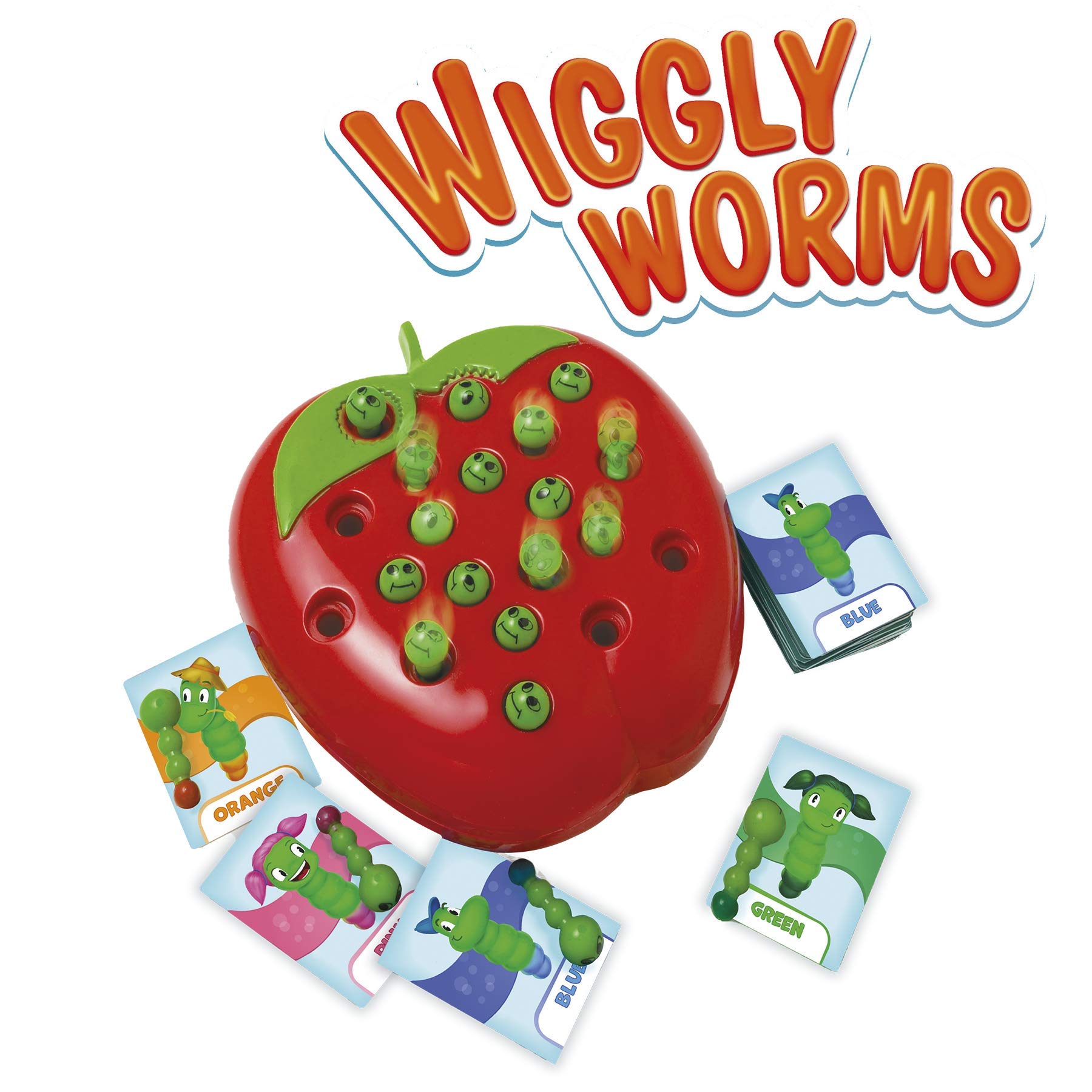 Goliath Games 919207.006 Wiggly Worms Kids Games | for Ages 4+ | for 2-4 Players, Multi 3