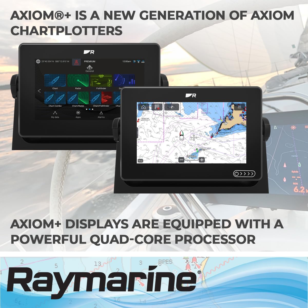 Raymarine E70636 Axiom+ 9 Chartplotter Fishfinder 4
