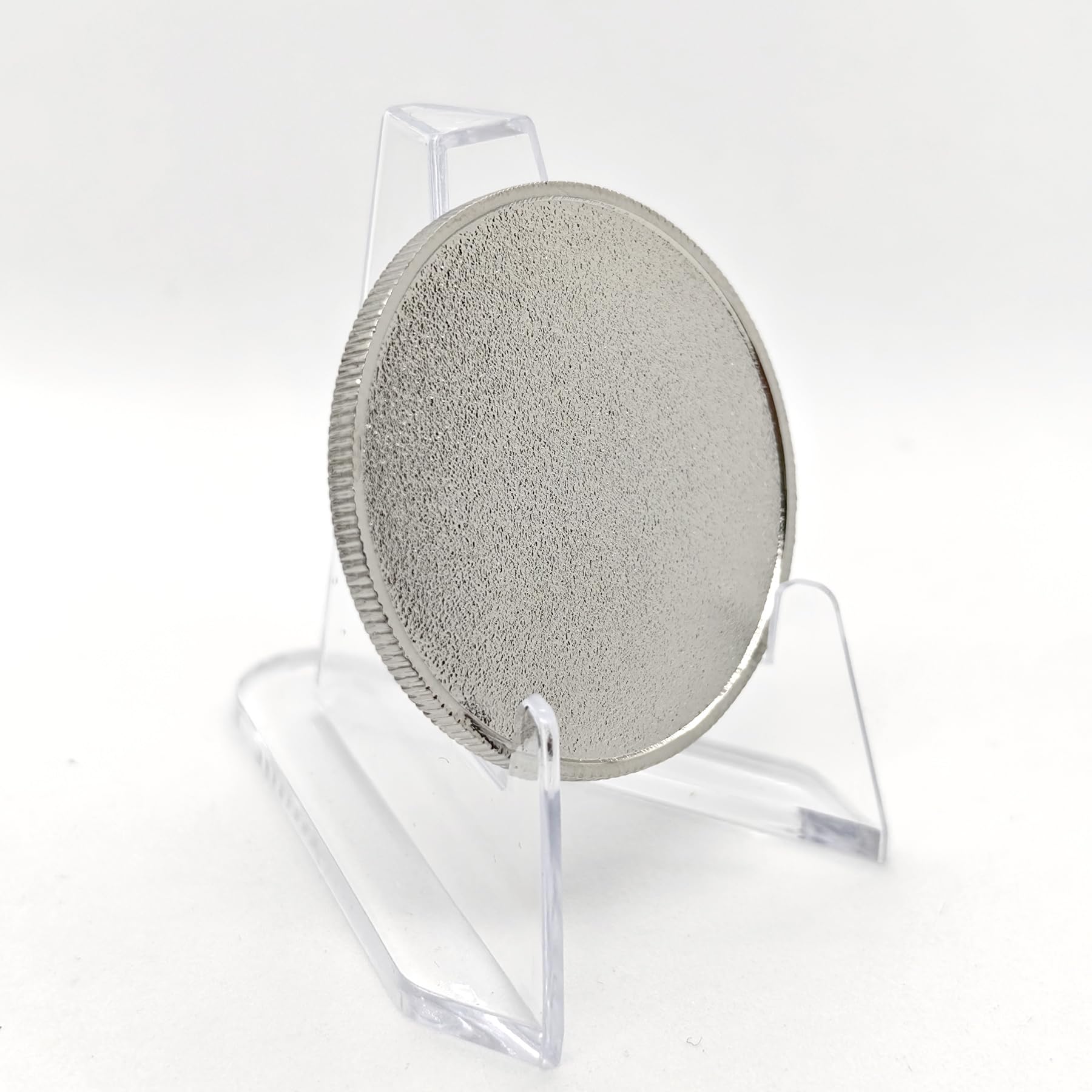 30 Blank Challenge Coins - 40mm Silver Plated for DIY Commemorative Collection, Laser Engraving Coin Blanks for Jewelry Making 3