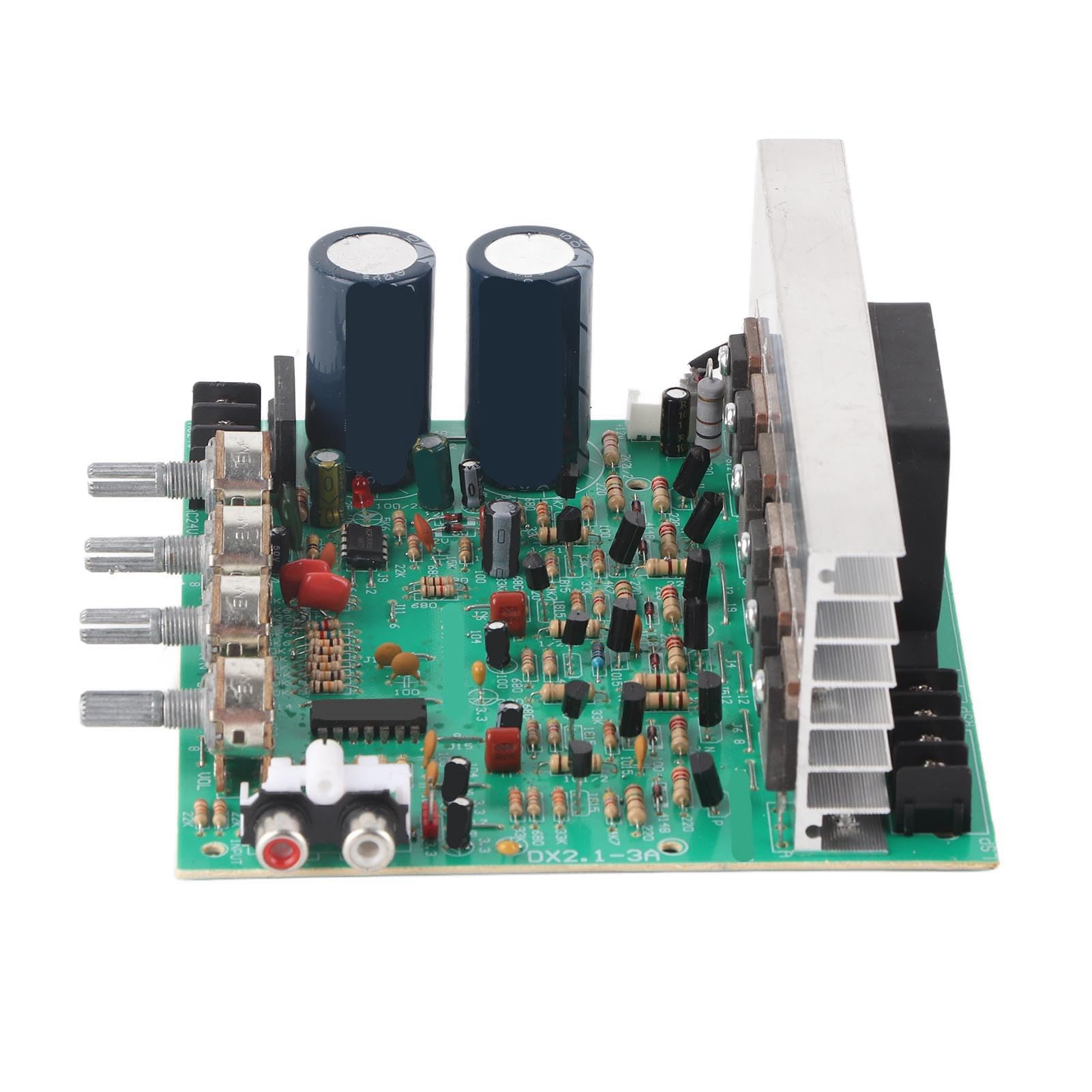 2.1 Subwoofer Power Amplifier Board 240w High Power 3-Channel Audio Amplifier Board for DIY Bluetooth Audio and Storage Home Theatre with Treble and Bass Controls 6