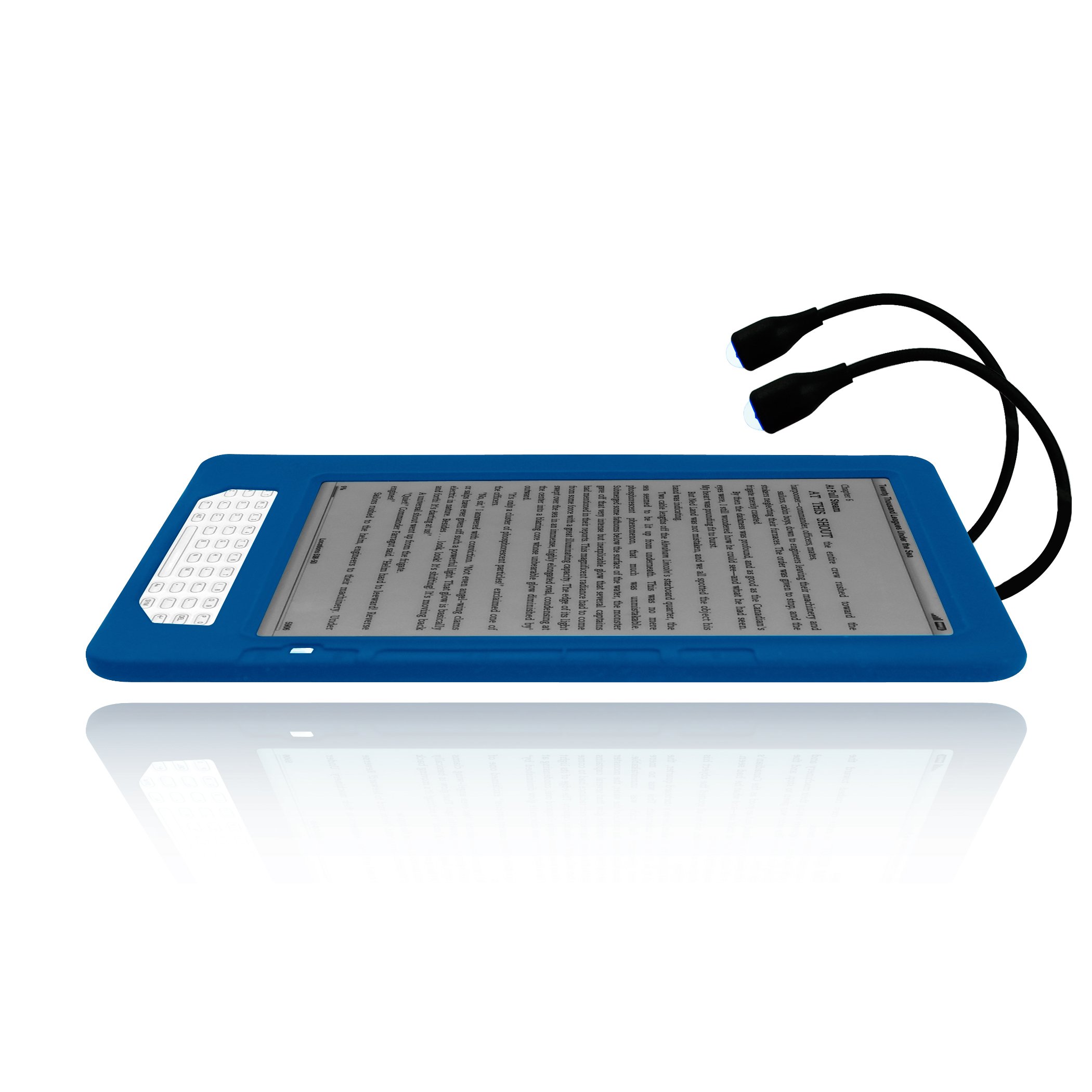 Incipio Xenon Kindle DX Case with Reading Light, Blue 3