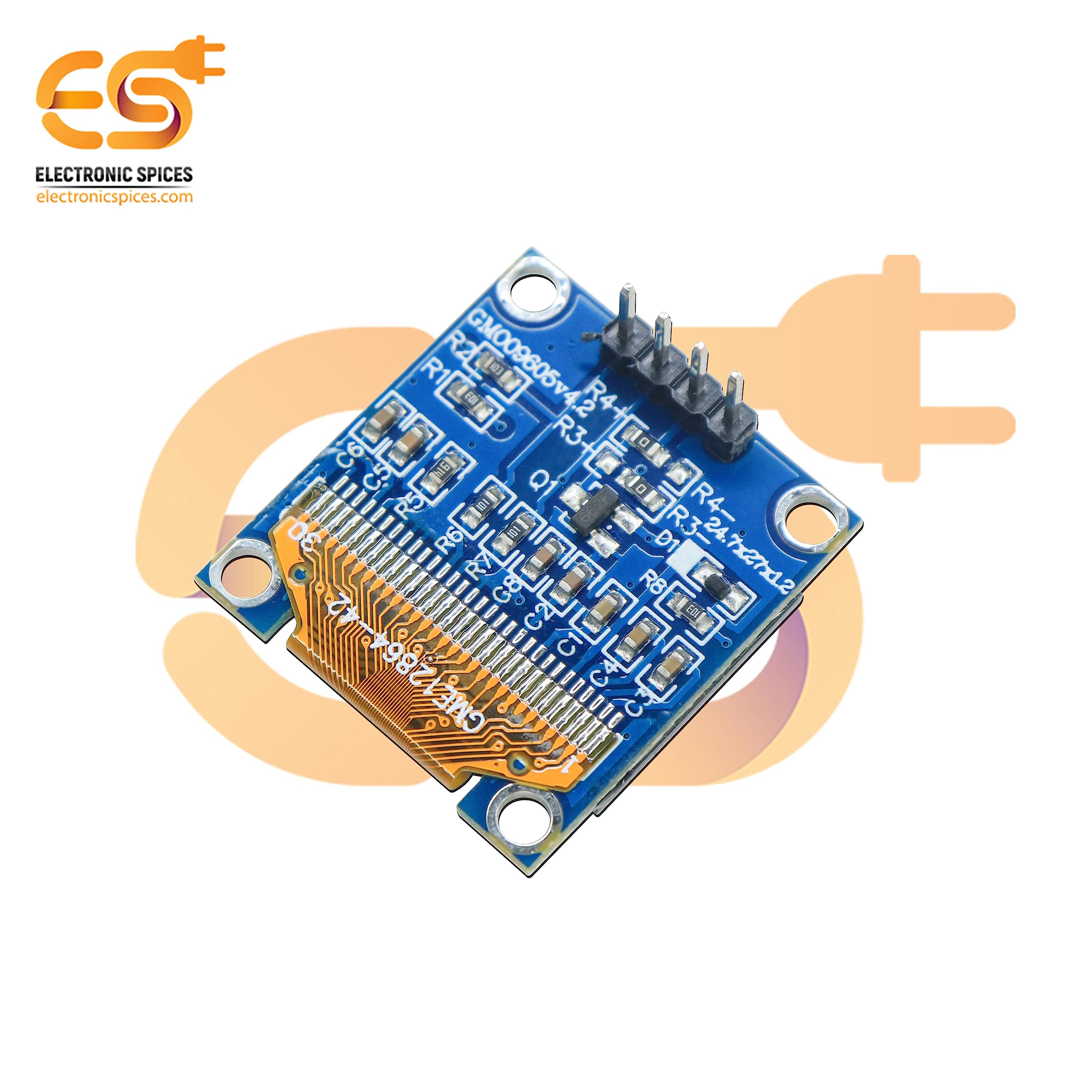 Electronic Spices 0.96 inch OLED Screen Display Module 4 pin compatible with Arduino 5