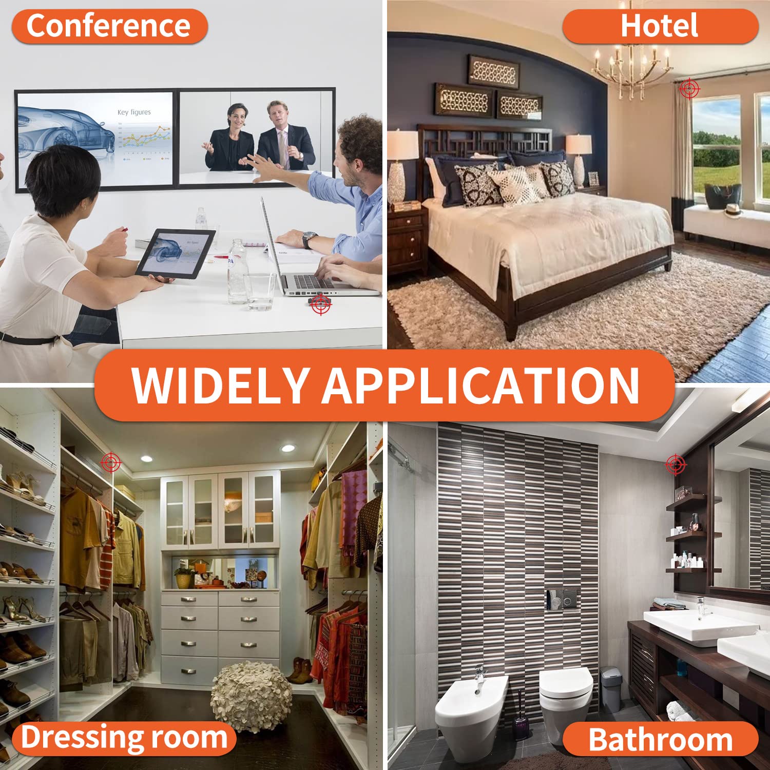 LOQEJO Hidden Devices Detector Anti Spy Detector Hidden Camera Detectors Bug Detector GPS Detector HD103 5