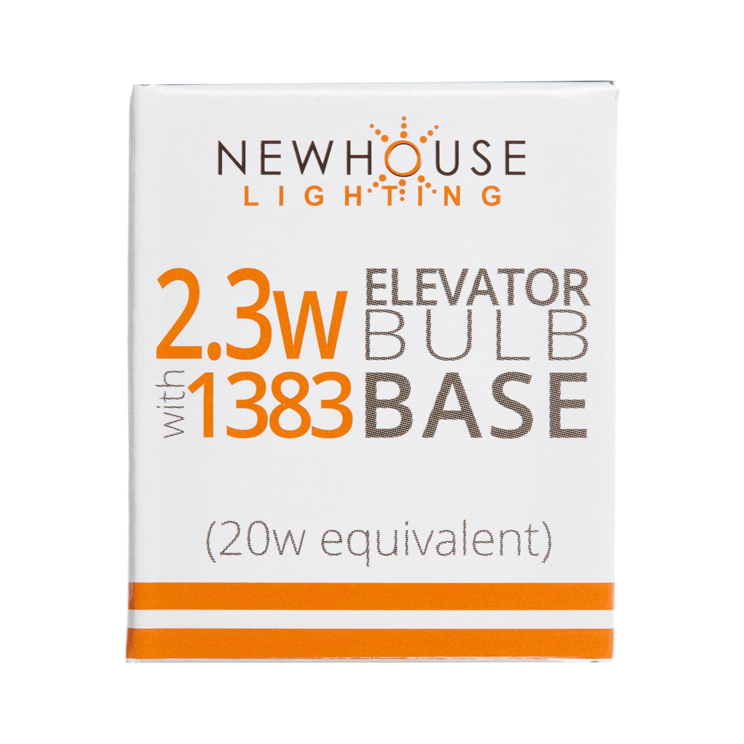 Newhouse Lighting 1383-2320-4 LED Elevator Bulb, 1383 Base BA15S Halogen Replacement, 200 Lumen, 12V, 3000K, White, 4-Pack 3