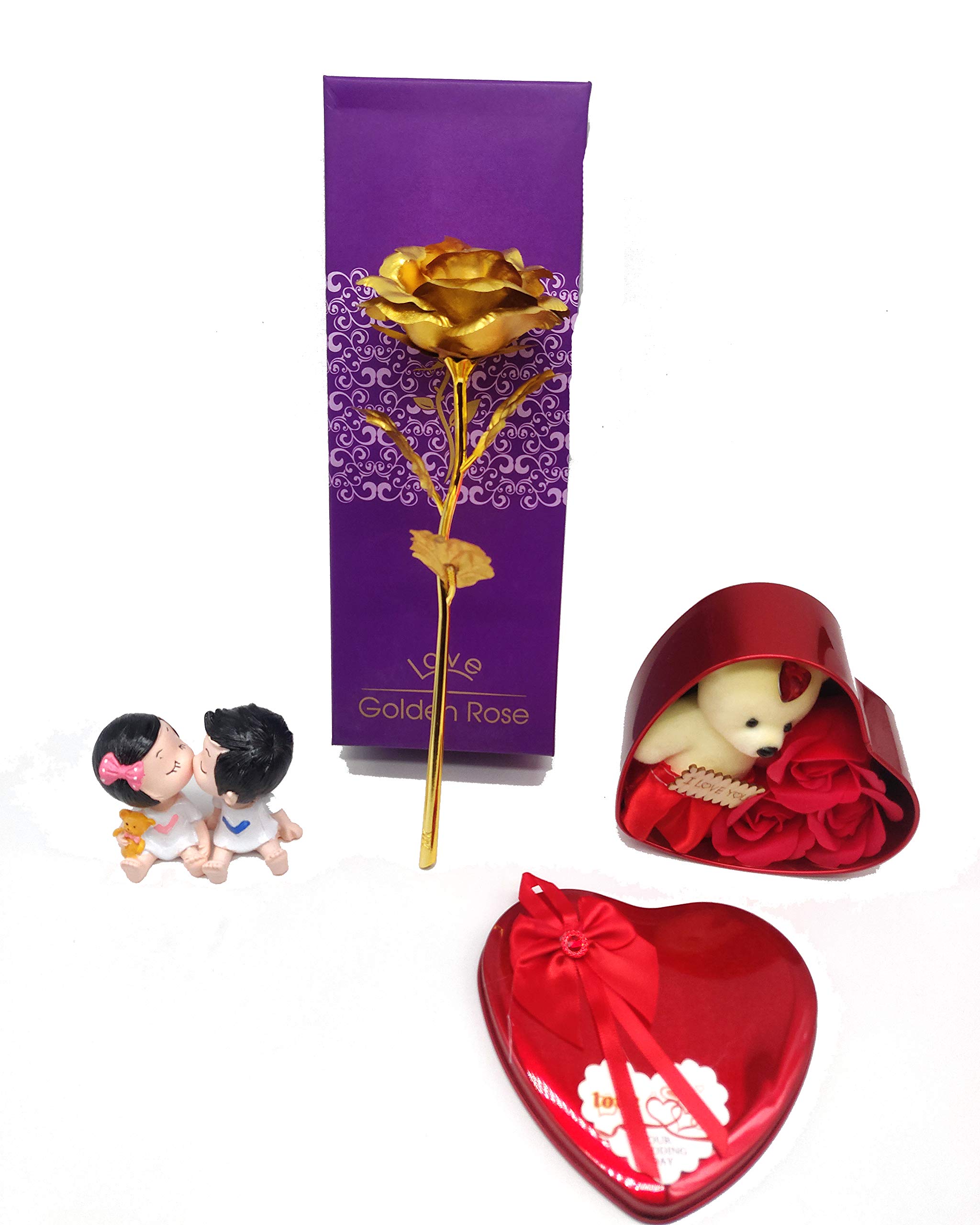 Pride Store Artificial Rose Gift for Rose Day Valentine's Gift Love Gifts for Girlfriend-Boyfriend him/her Wife Husband 6