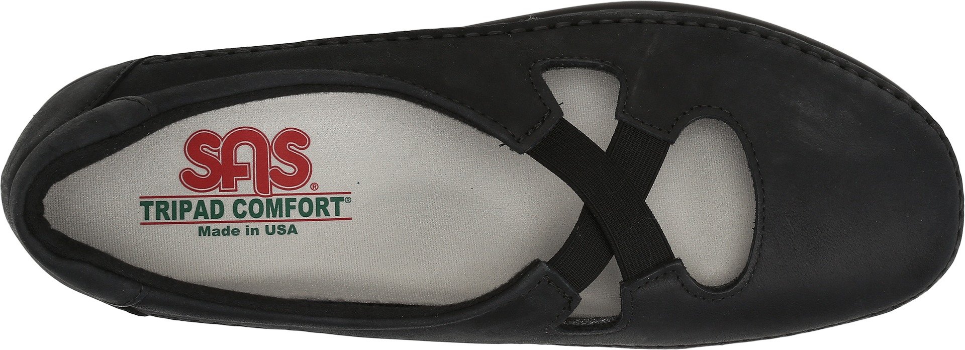 SAS Crissy Slip On Comfort Loafer Nero 8 N - Narrow (AA) 3