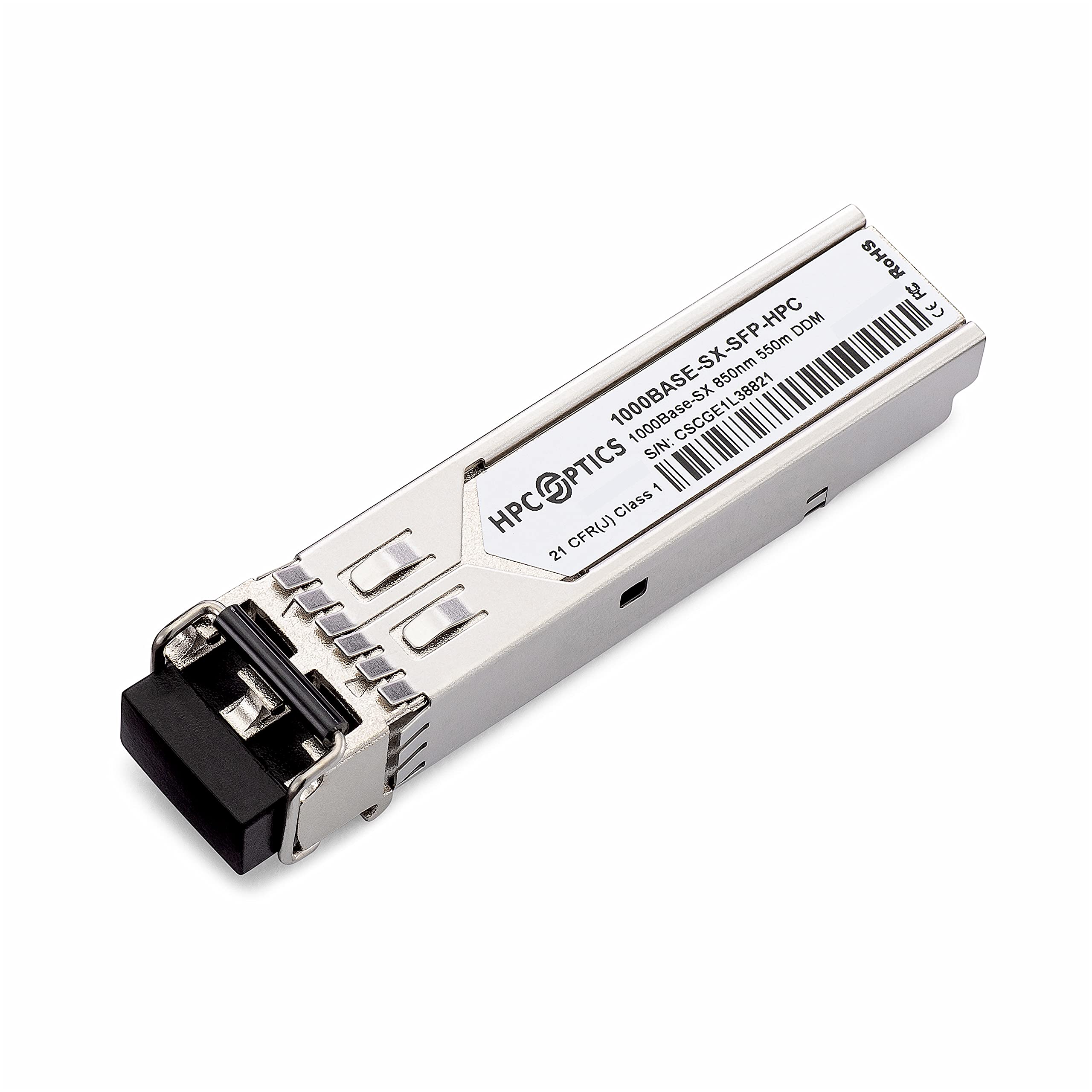 HPC Optics Compatible with Avago AFBR-5710ALZ 1000BASE-SX SFP Transceiver | Industrial Temp SX MMF 850nm AFBR-5710ALZ-HPC 1