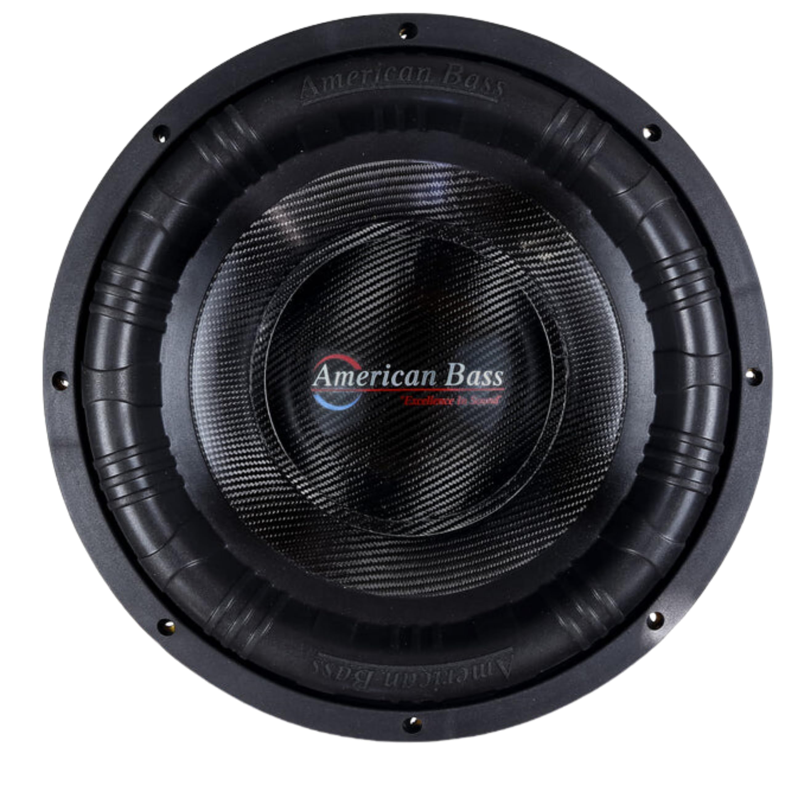 American Bass 12"" King Subwoofer 2 Ohm 15000 Watts 6500 watts RMS KING-12D2, orange 4