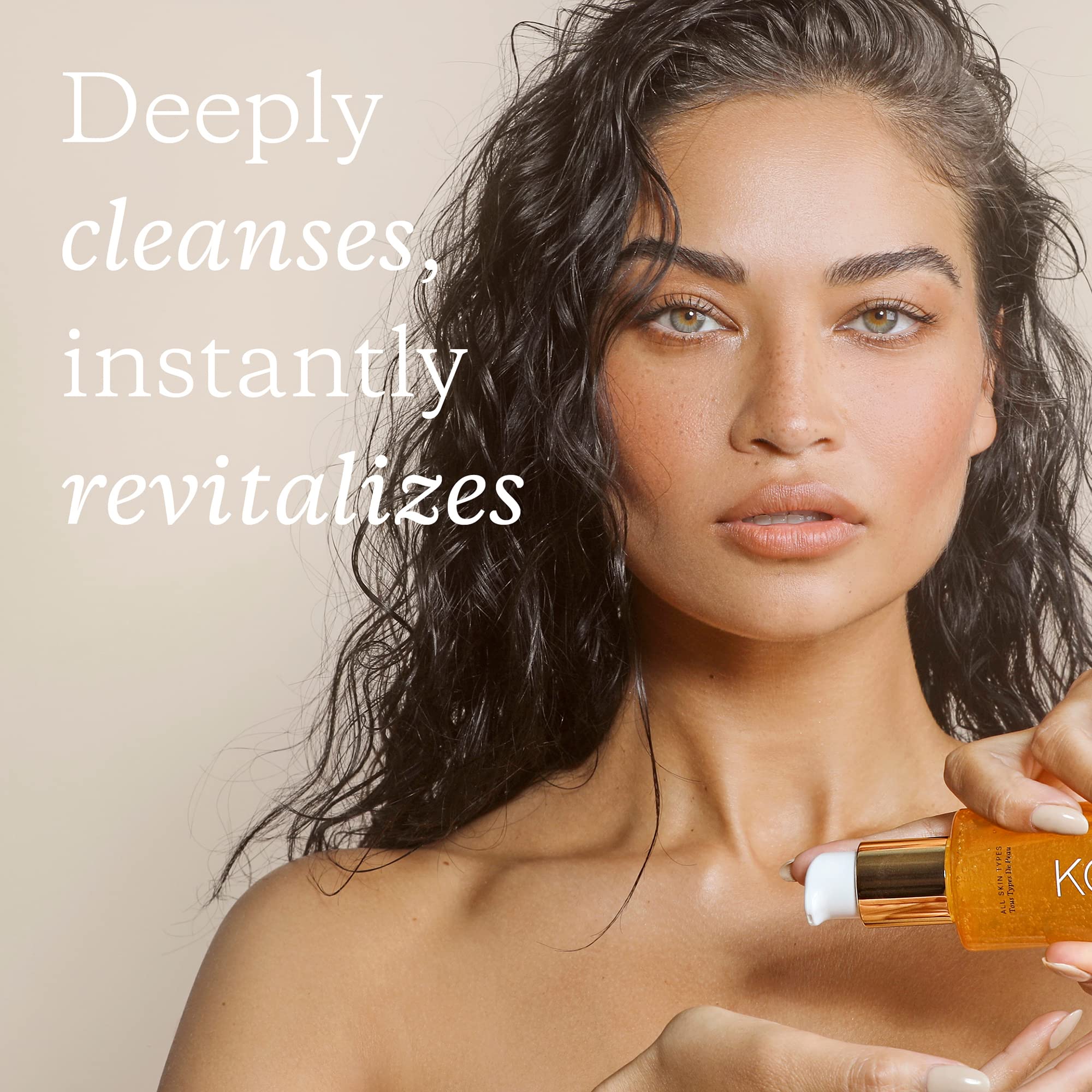 KORA Organics Turmeric Glow Foaming Cleanser, 150ml 4