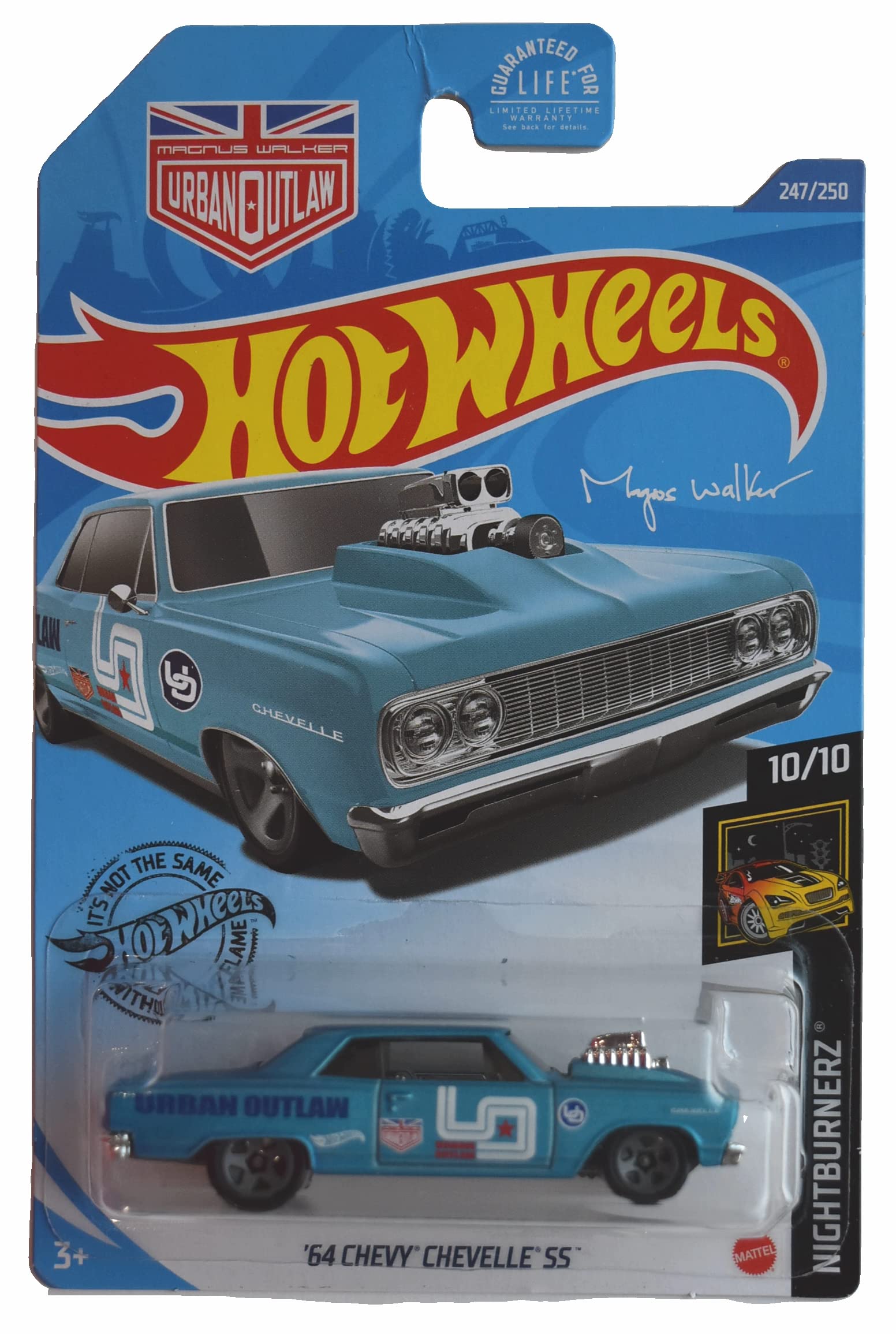 Hot Wheels '64 Chevy Chevelle SS, Nightburnerz 10/10 1