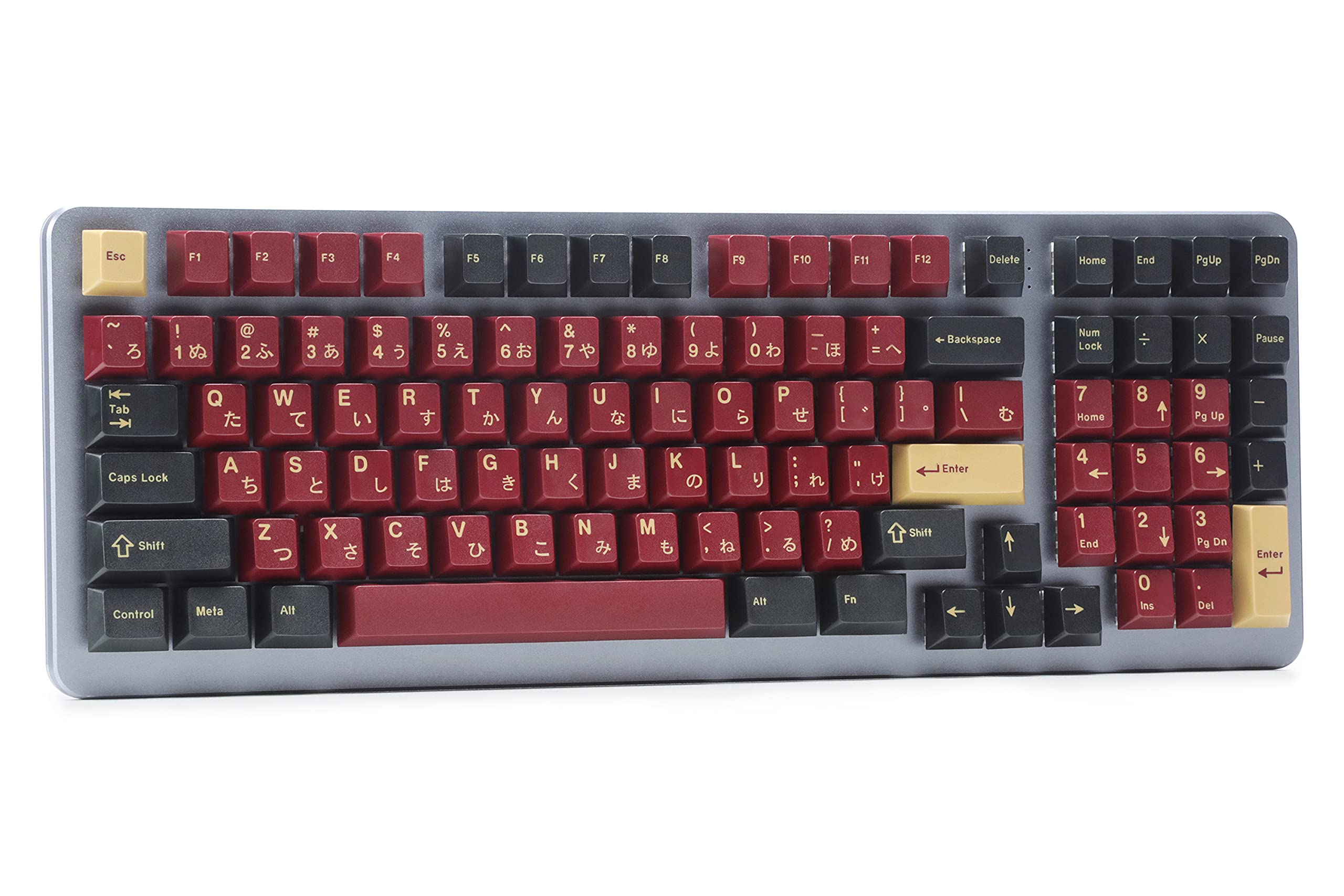 DROP + Redsuns GMK Red Samurai Keycap Set for Full-Size Keyboards - Compatible with Cherry MX Switches and Clones (1800 Layout 113-key Kit) 5