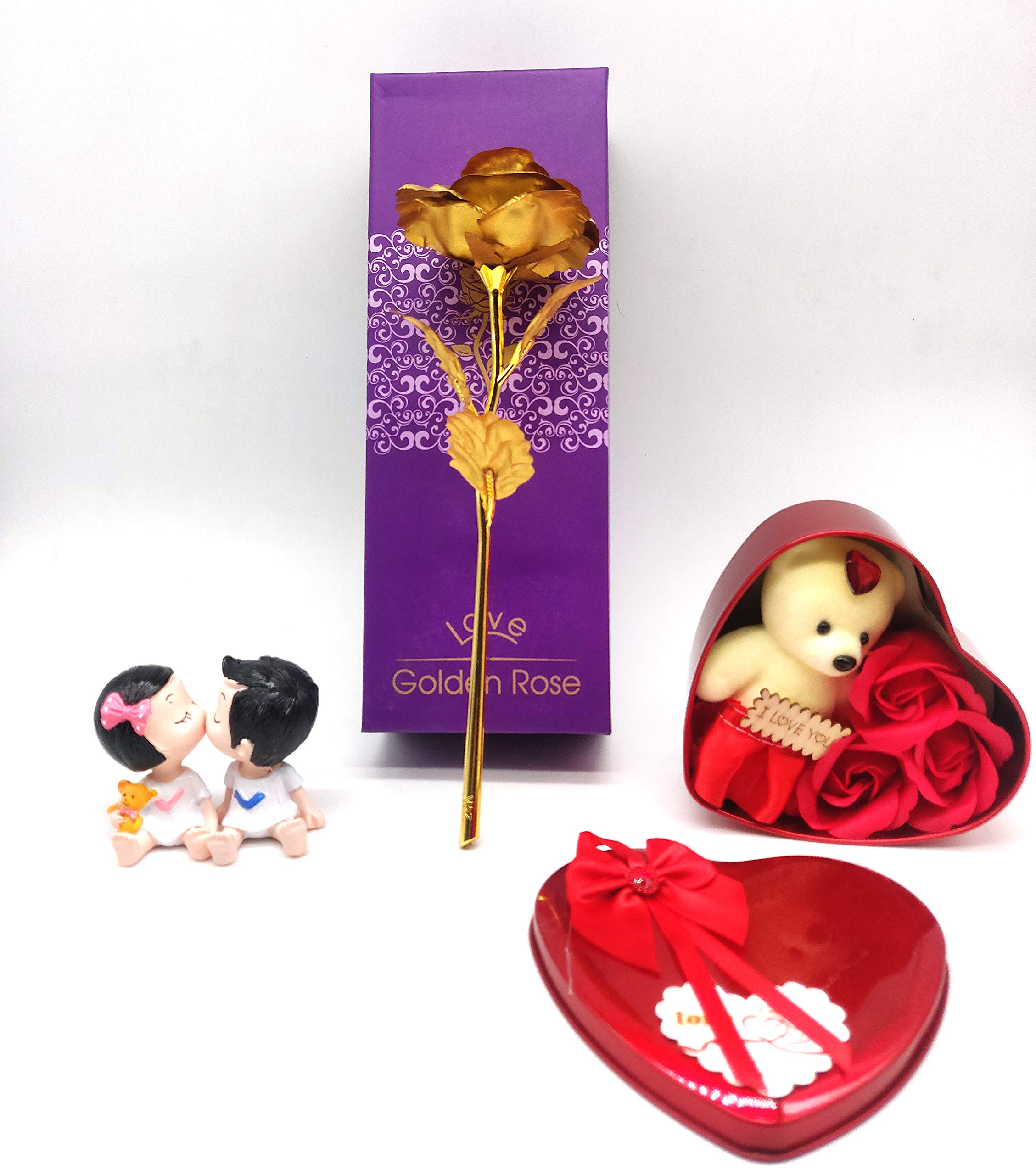 Pride Store Artificial Rose Gift for Rose Day Valentine's Gift Love Gifts for Girlfriend-Boyfriend him/her Wife Husband 1