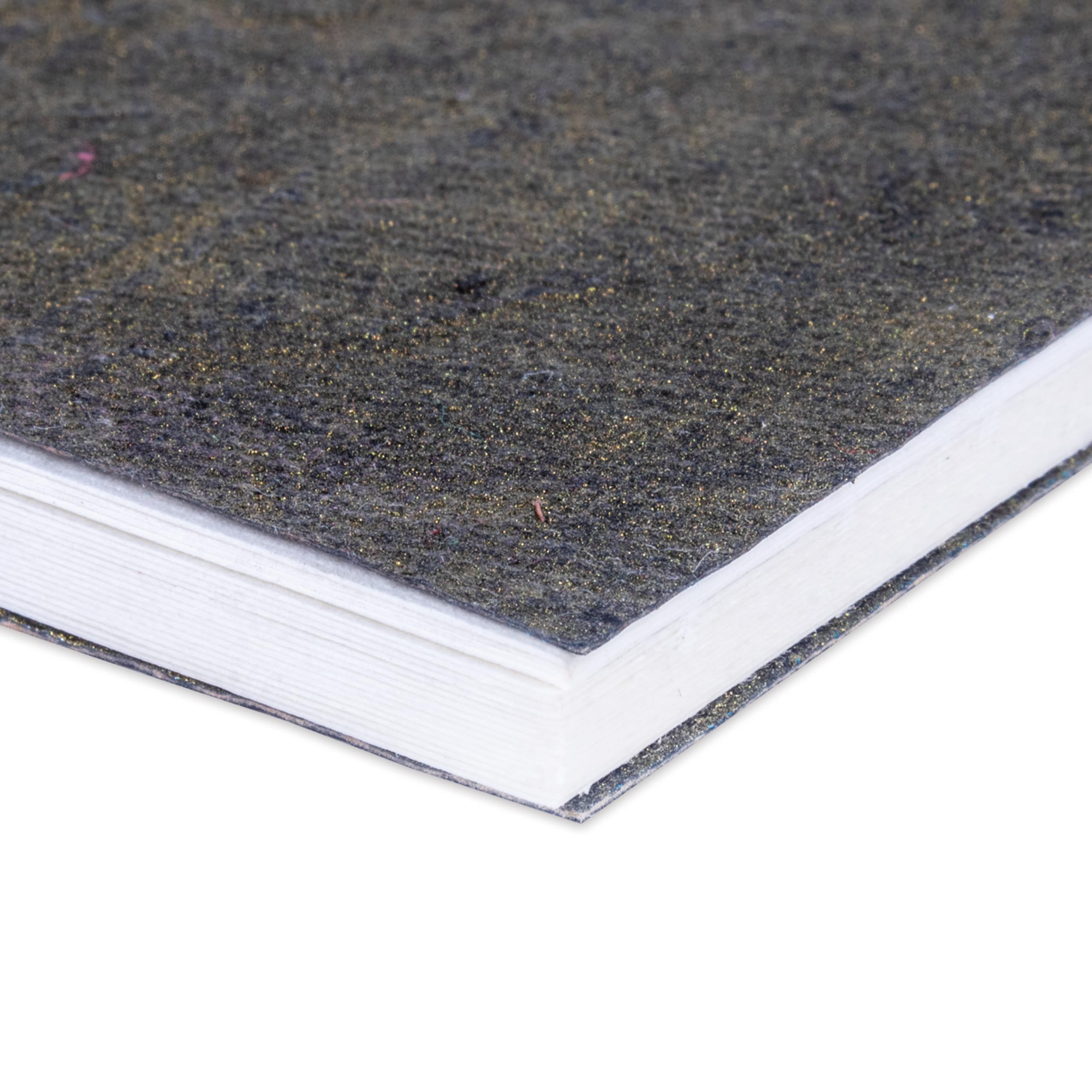 Little Birdie Art Story Simply Chic Pocket Spiral Bound Notebook Set with Assorted Leather Paper Cover Page 7.5 X 10.5cm Artist Paper 115gsm 20Sheets Pack of 5 5