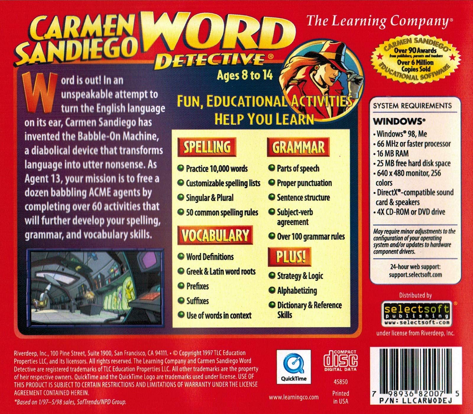 Carmen sandiego Word Detective 3