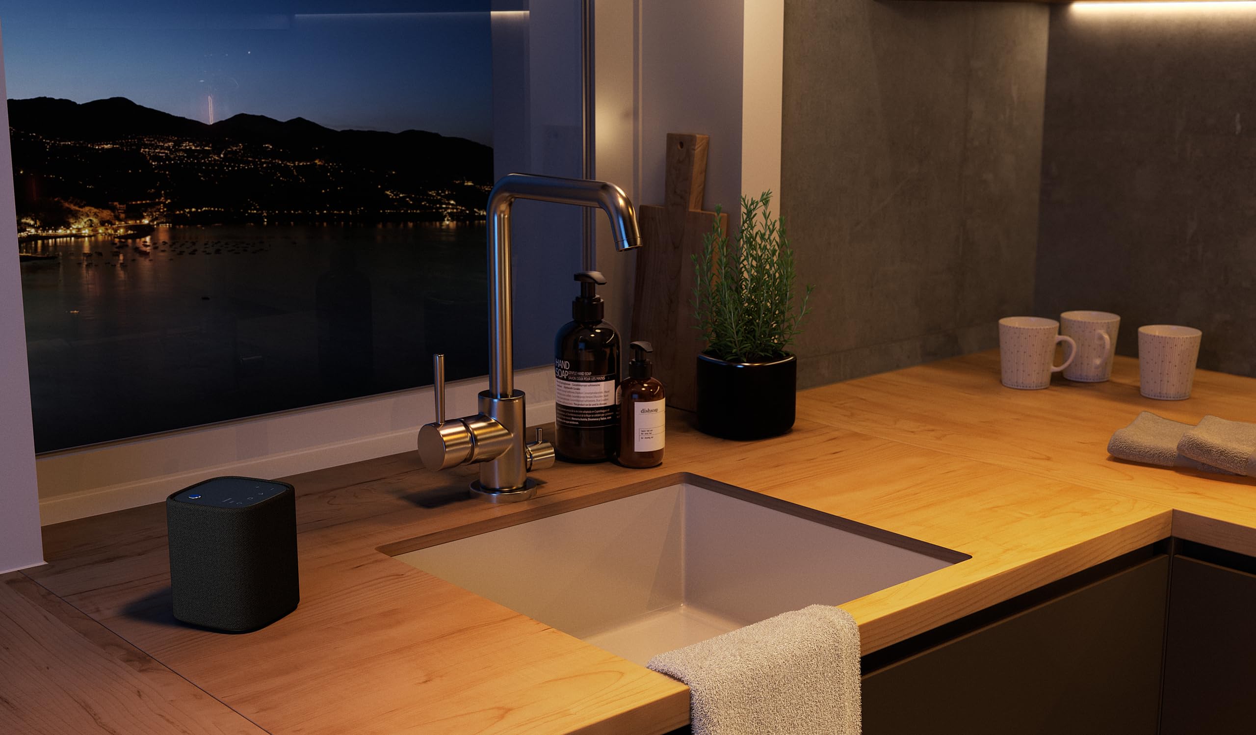 Yamaha True X Speaker 1A Wireless Surround Speaker for True X Sound Bars (Black) 5