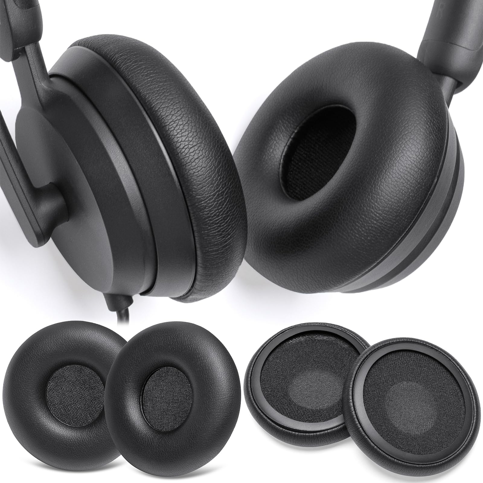 Voarmaks Modern Wireless Ear Pads Compatible with Microsoft Modern USB-A Wireless Headset, Modern USB-C Wired Headset 1