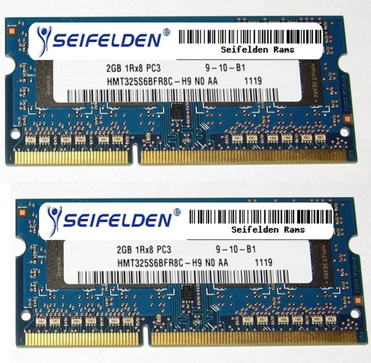 Seifelden 4GB (2X2GB) Memory RAM for Toshiba Portege R830-S8310 R830-S8312 R830-S8320 R830-S8322 R830-S8330 R830-S8332 R830-SP3131 R830-SP3131L R830-SP3137L