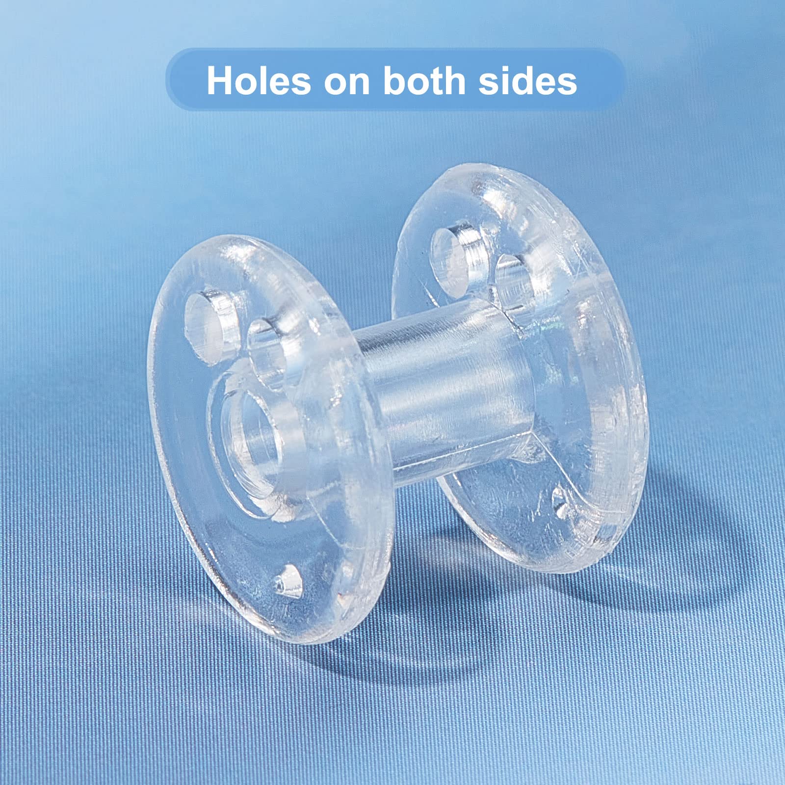 GORGECRAFT 10Pcs Window Shade Spool Plastic Clear Pleated Shade Hold Downs Transparent RV Blind Parts Tensioner Covering Hardware Windows Cord Retainer First Aid Kit for RV Day Night Home Bedroom 5