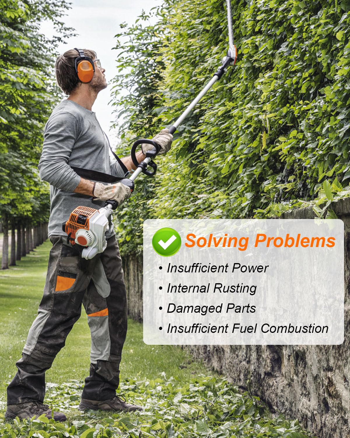 Carburetor Fit for Stihl HL94 FS94 HL 94 FS 94 HL91 HL92 KM94 SP92 Brushcutter String Trimmer, Replace 4149 120 0602 4149-120-0602, Lawn Mower Carb Tune Up Kit 4