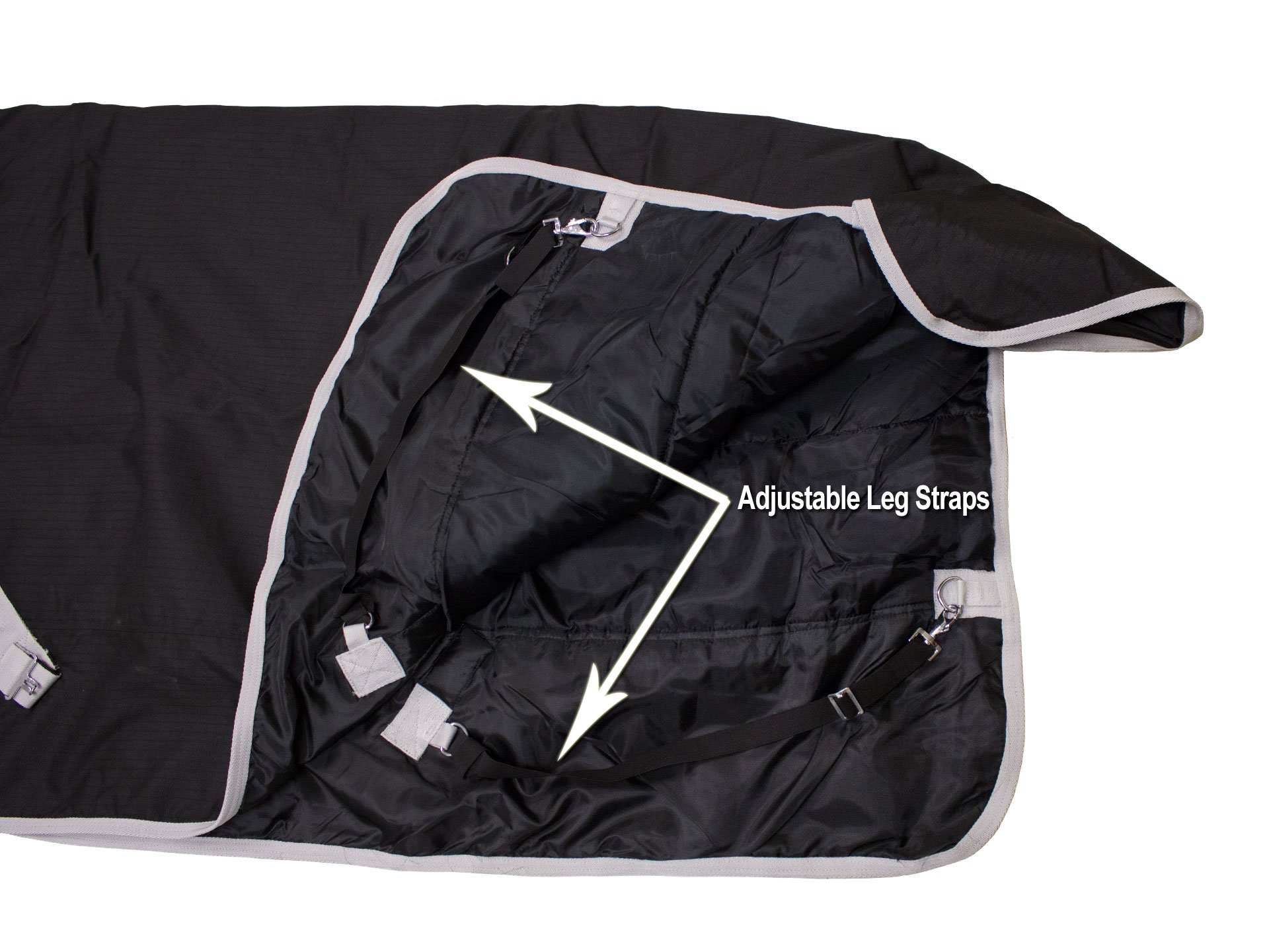 Derby Originals Classic Winter Horse Turnout Blanket 600D Medium Weight 2