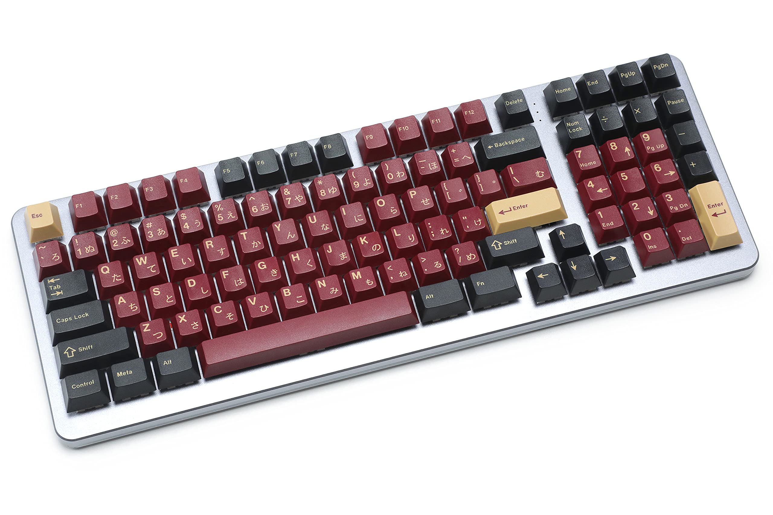 DROP + Redsuns GMK Red Samurai Keycap Set for Full-Size Keyboards - Compatible with Cherry MX Switches and Clones (1800 Layout 113-key Kit) 6