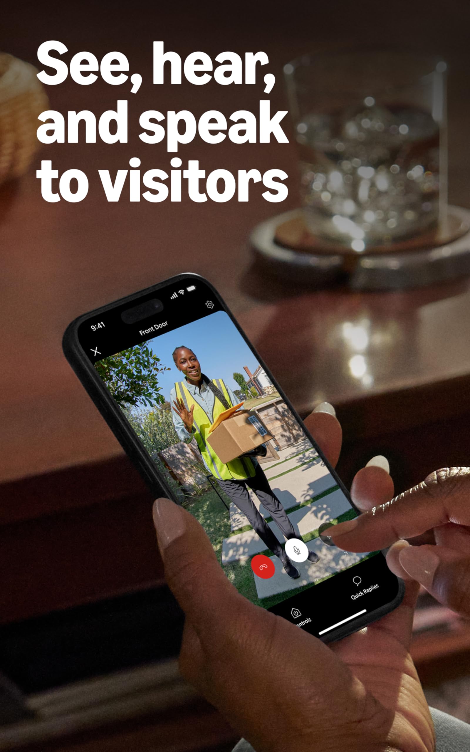 Ring Wired Doorbell Elite (newest model), Native Power over Ethernet, Retinal 4K video, Remote Gate Access, 10x Enhanced Zoom, and Low-Light Sight 6