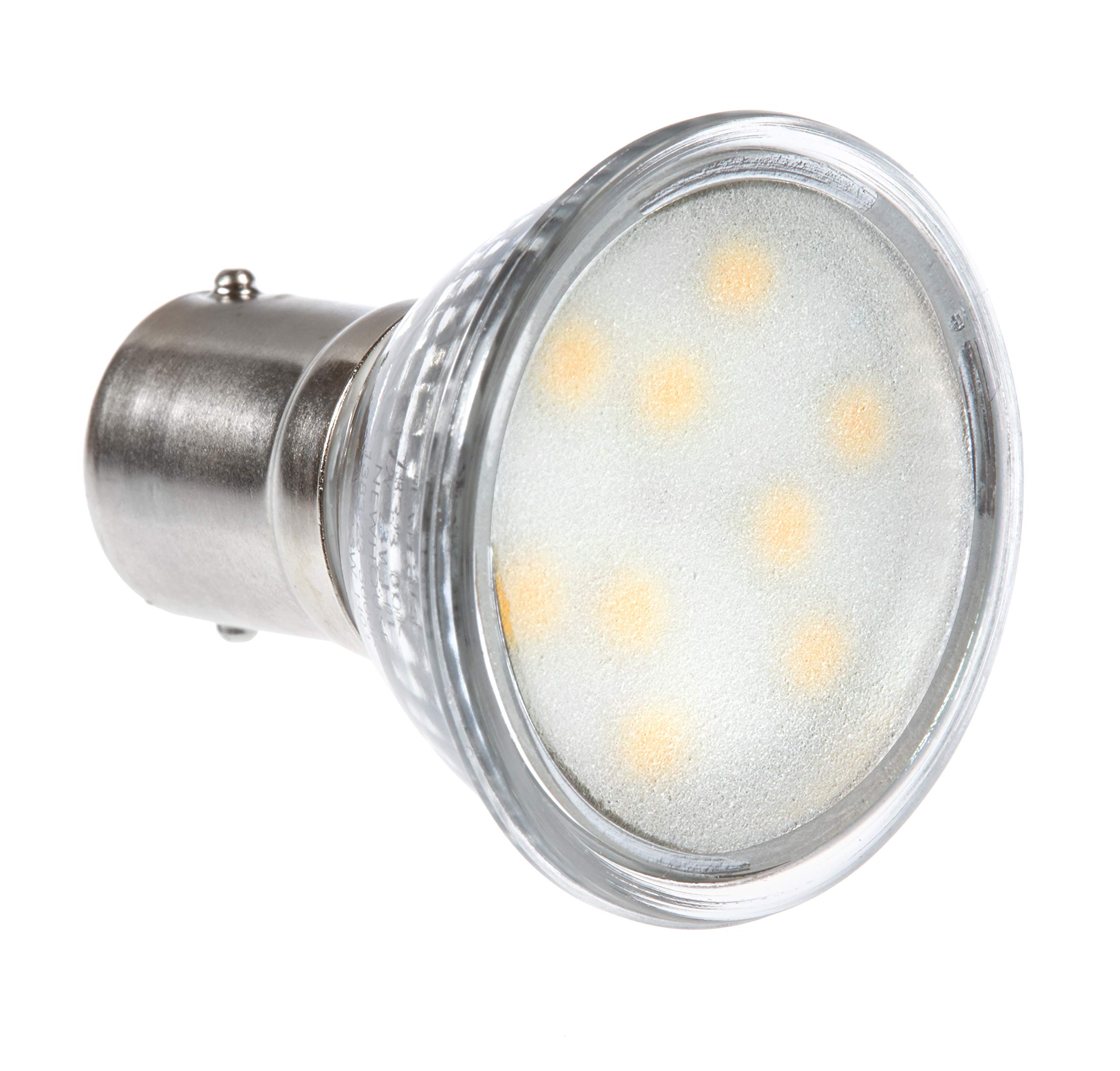 Newhouse Lighting 1383-2320-4 LED Elevator Bulb, 1383 Base BA15S Halogen Replacement, 200 Lumen, 12V, 3000K, White, 4-Pack 5