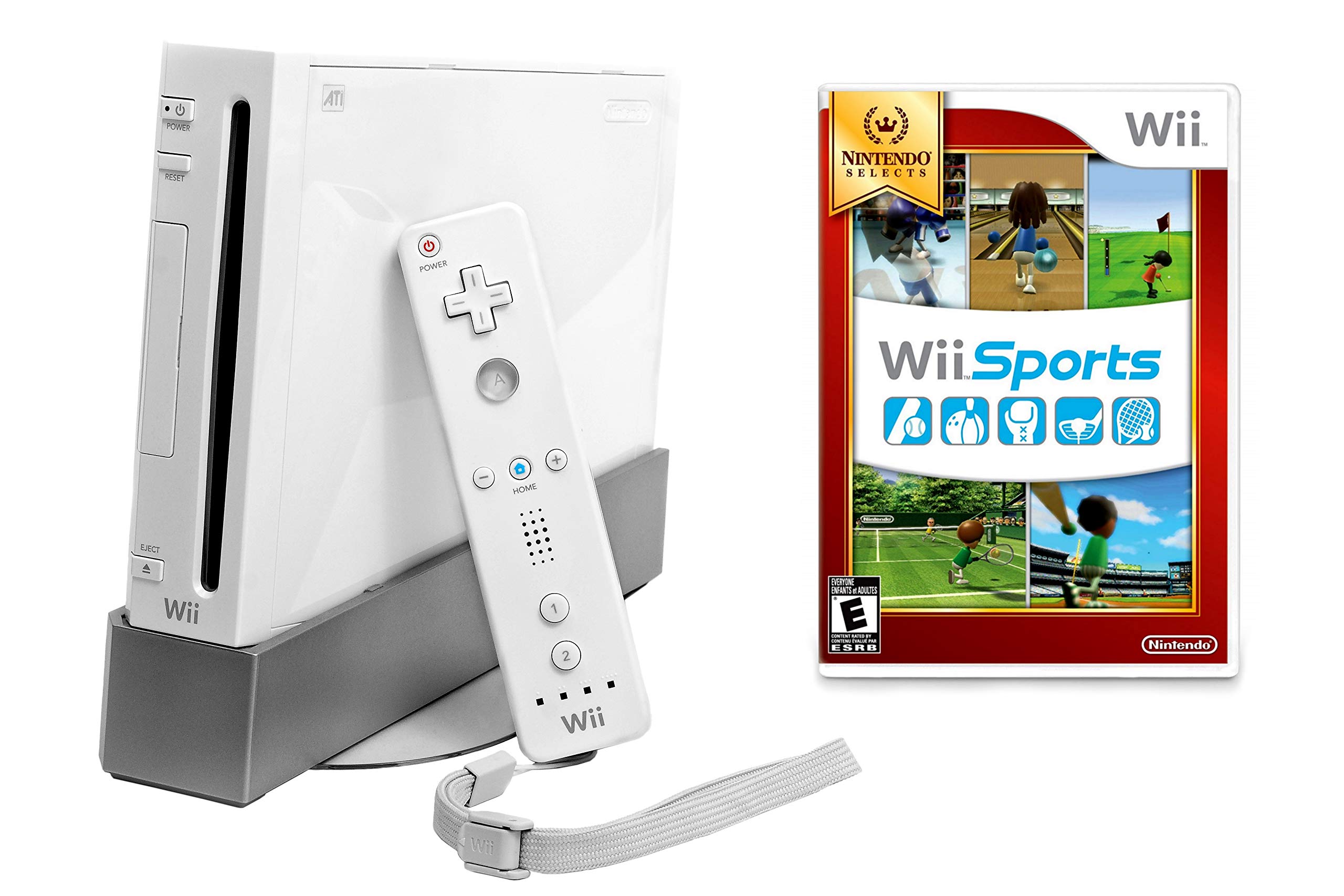 Nintendo Wii Console with Wii Sports (Renewed)