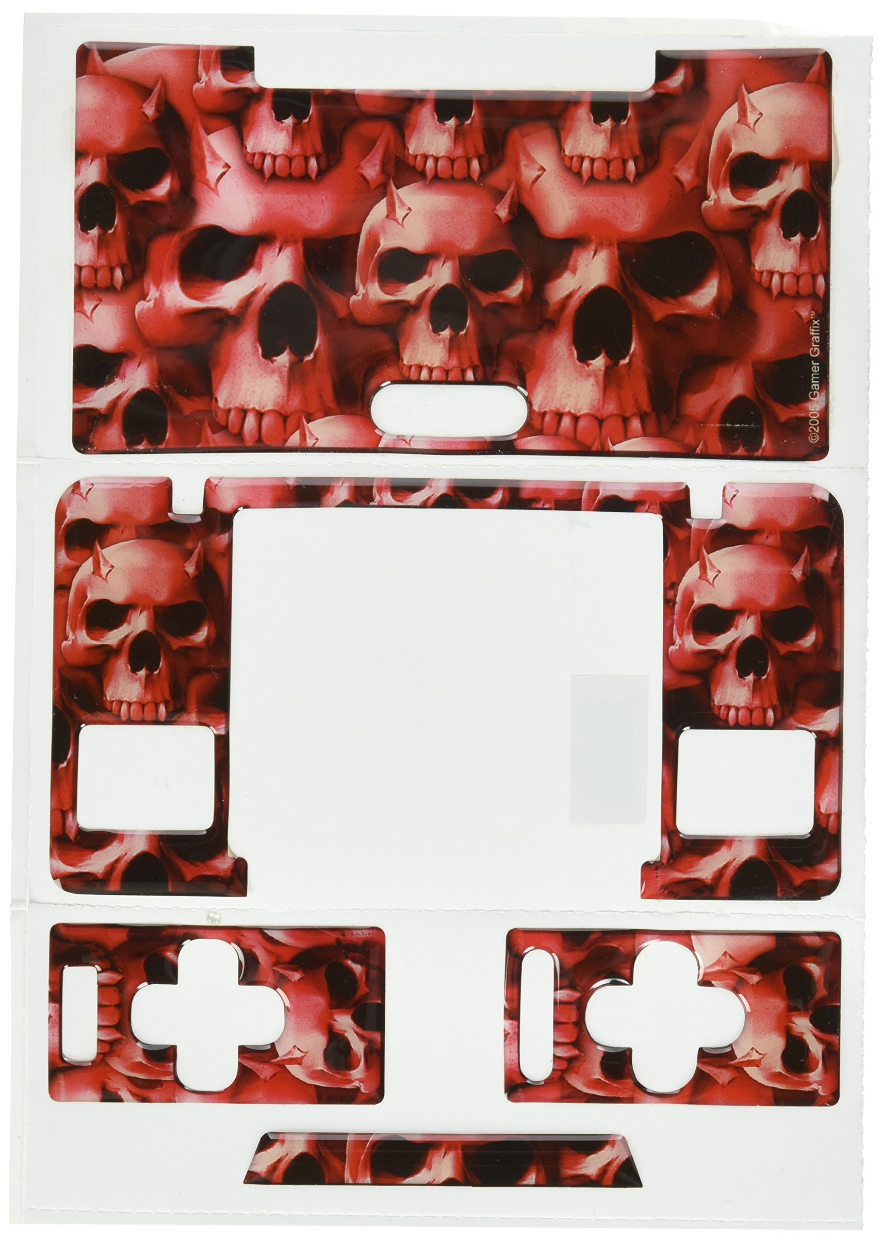 Nintendo DS Console Demon Skull Skin 1