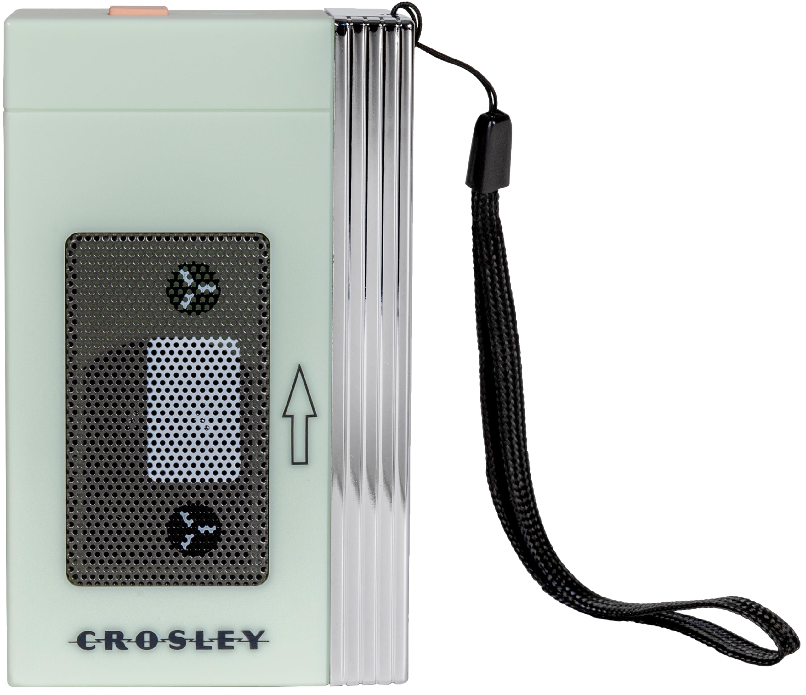 Crosley CR3047A-MT Mini Retro 80's Portable Bluetooth Speaker, Wireless with Microphone, Vintage, Mint 1