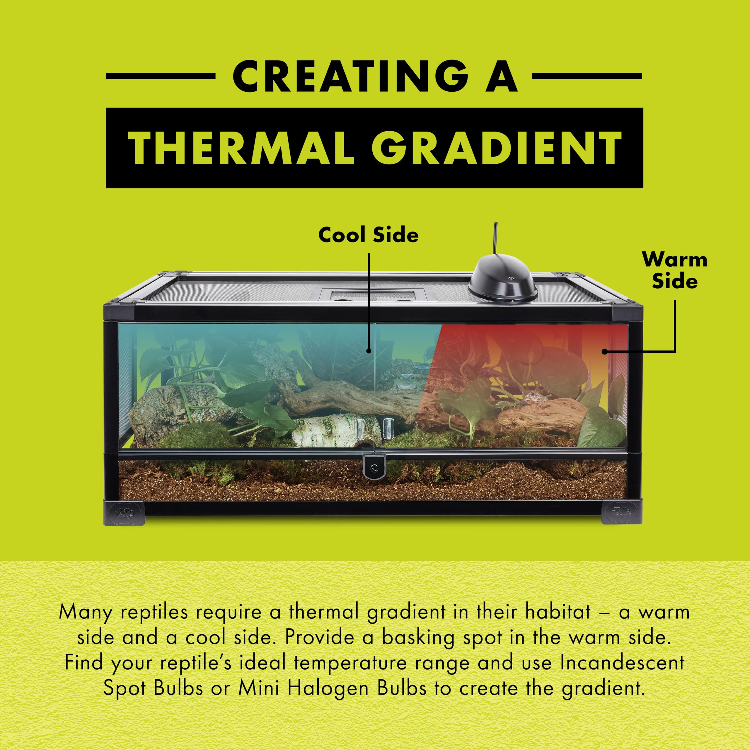 Zilla Incandescent Spot Bulbs Day White 100 Watts 6