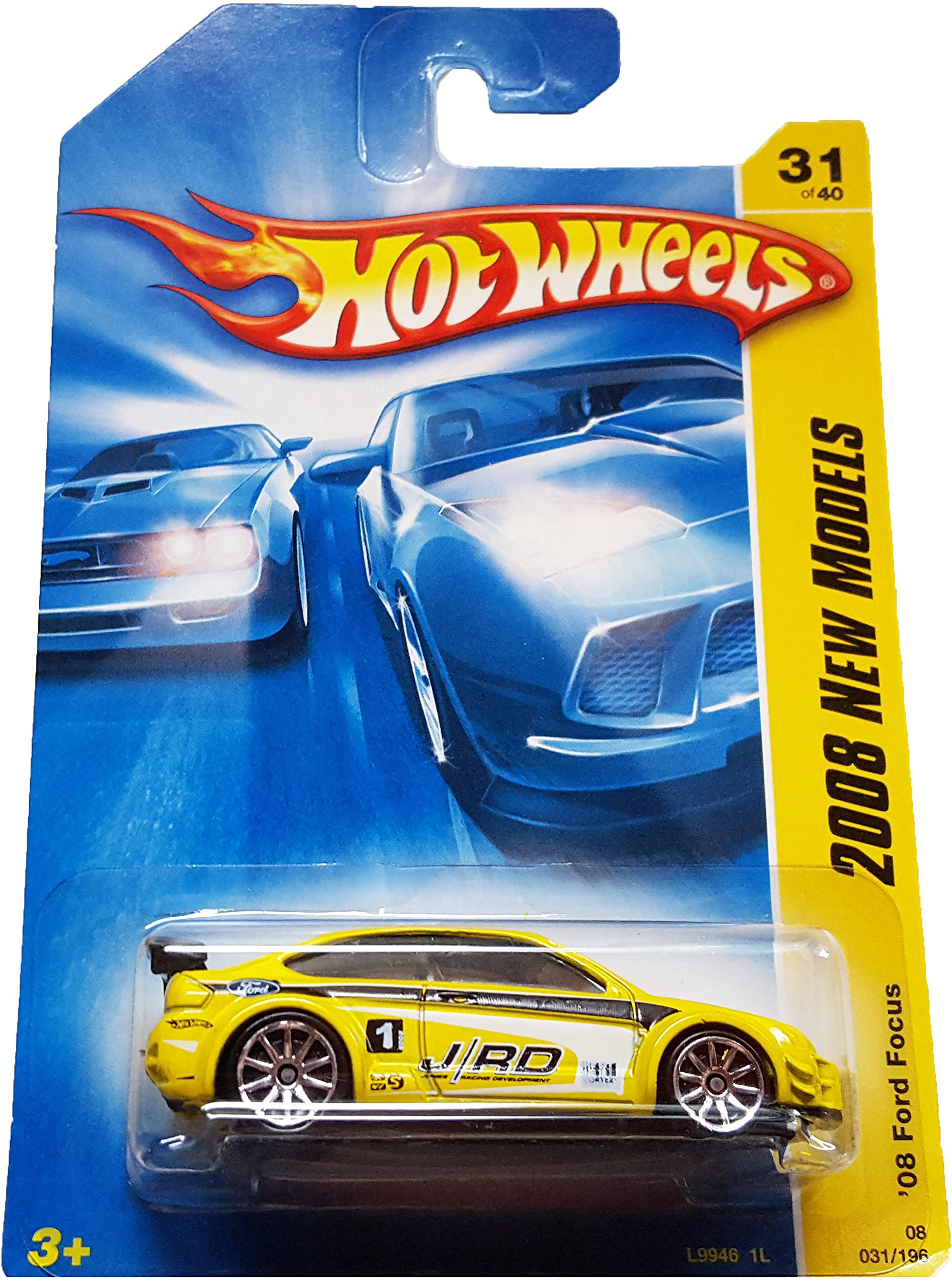 Hot Wheels 2008 031 31 New Models Yellow '08 Ford Focus 1:64 Scale 1