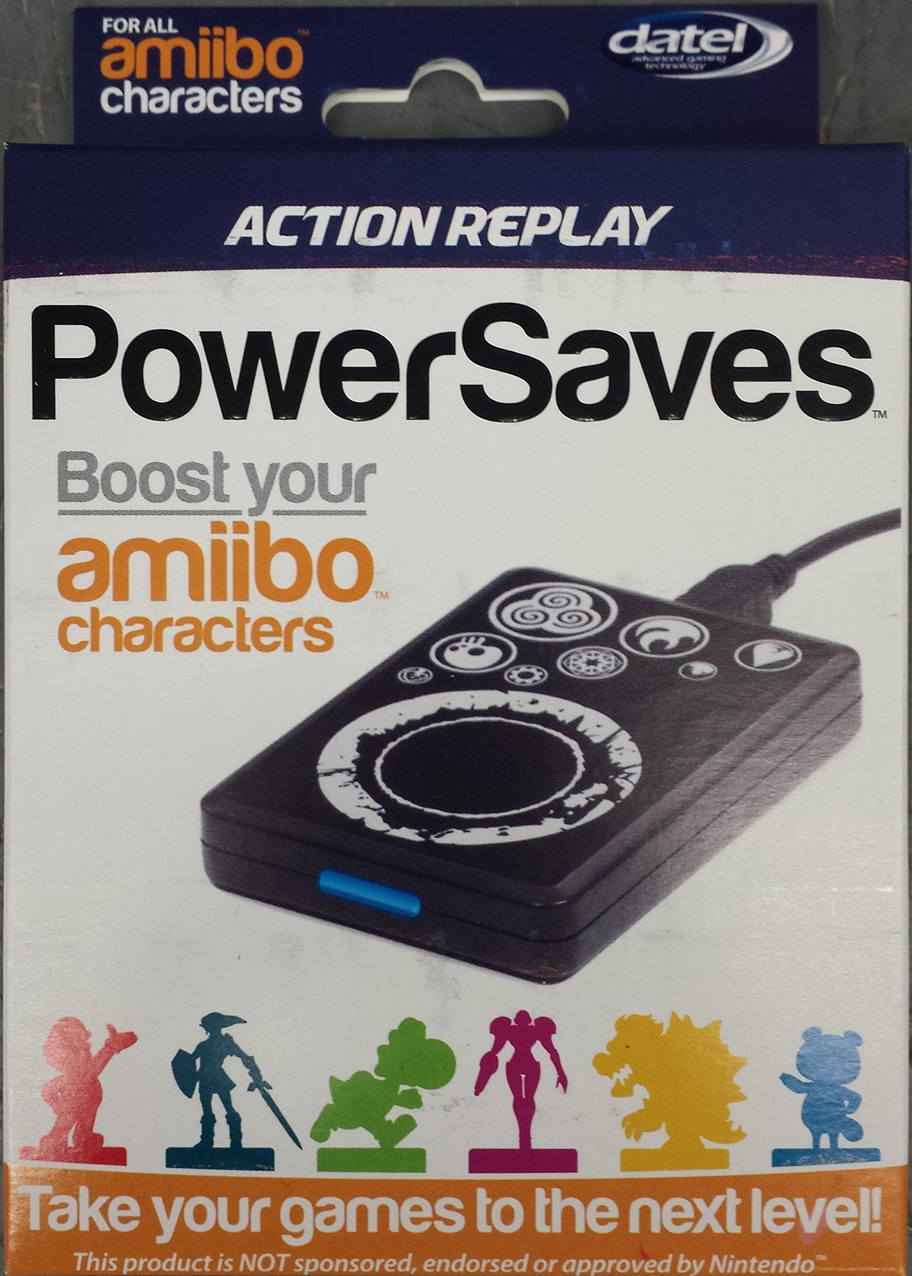 DATEL Action Replay Powersaves For Amiibo Character Boost And Cheats 2