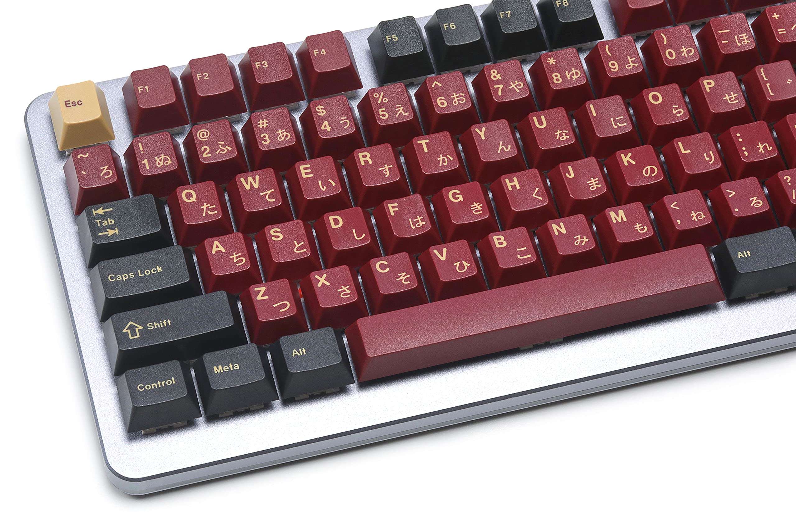 DROP + Redsuns GMK Red Samurai Keycap Set for Full-Size Keyboards - Compatible with Cherry MX Switches and Clones (1800 Layout 113-key Kit) 4