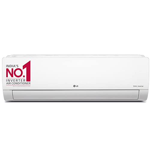 LG 1.5 Ton 5 Star Inverter Split AC (Copper, 4-in-1 Convertible Cooling, HD Filter with Anti-Virus Protection, 2021 Model, MS-Q18ENZA, White)