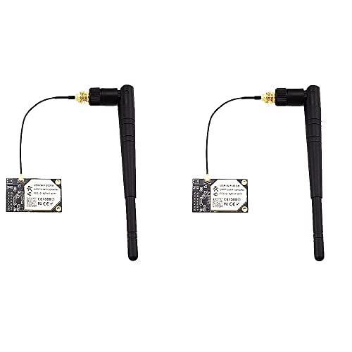 Lubeby Smart Serial UART 3.3V TTL to WiFi Embedded Modules with External Antennas USR-WIFI232-B2 X 2 Sets
