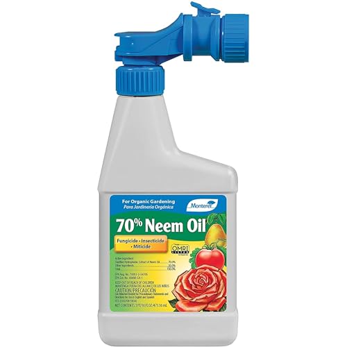 Monterey Lawn & Garden Ready To Use Insecticide Neem Oil Spray Omri Pt