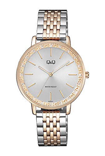 Q&Q Analog Silver Dial Women's Watch-QC09J401Y