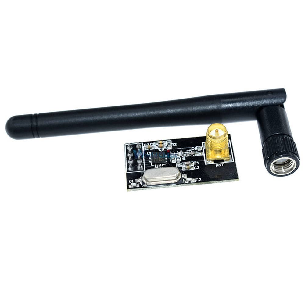 2.4G NRF24L01+PA+LNA SMA Antenna Wireless Transceiver 1100-Meter Distance Microcontroller Module for Arduino