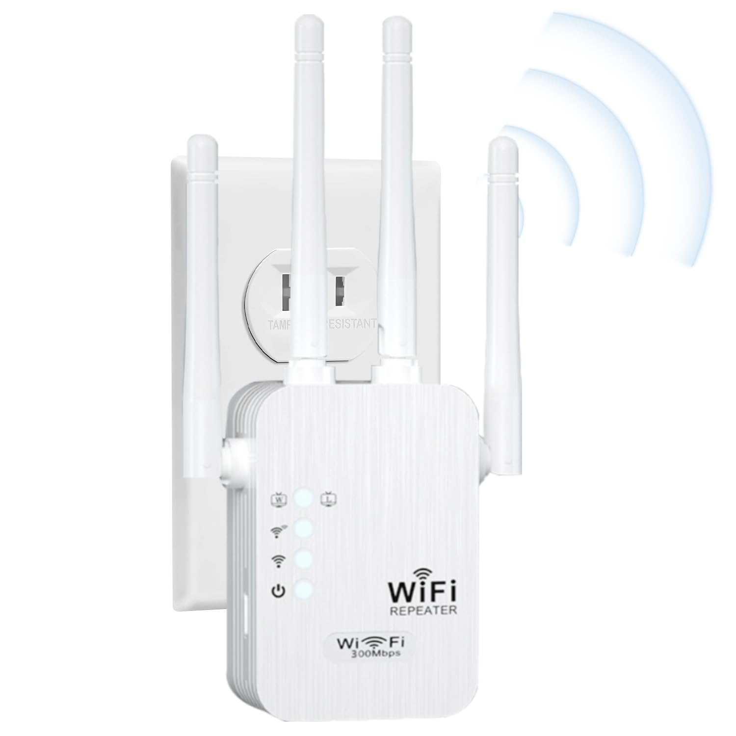 WiFi Extender,WiFi Extender Signal Booster for for Home & Outdoor,Device Servers Covers Up to 6000 Sq. ft and 35 Devices,Internet Booster